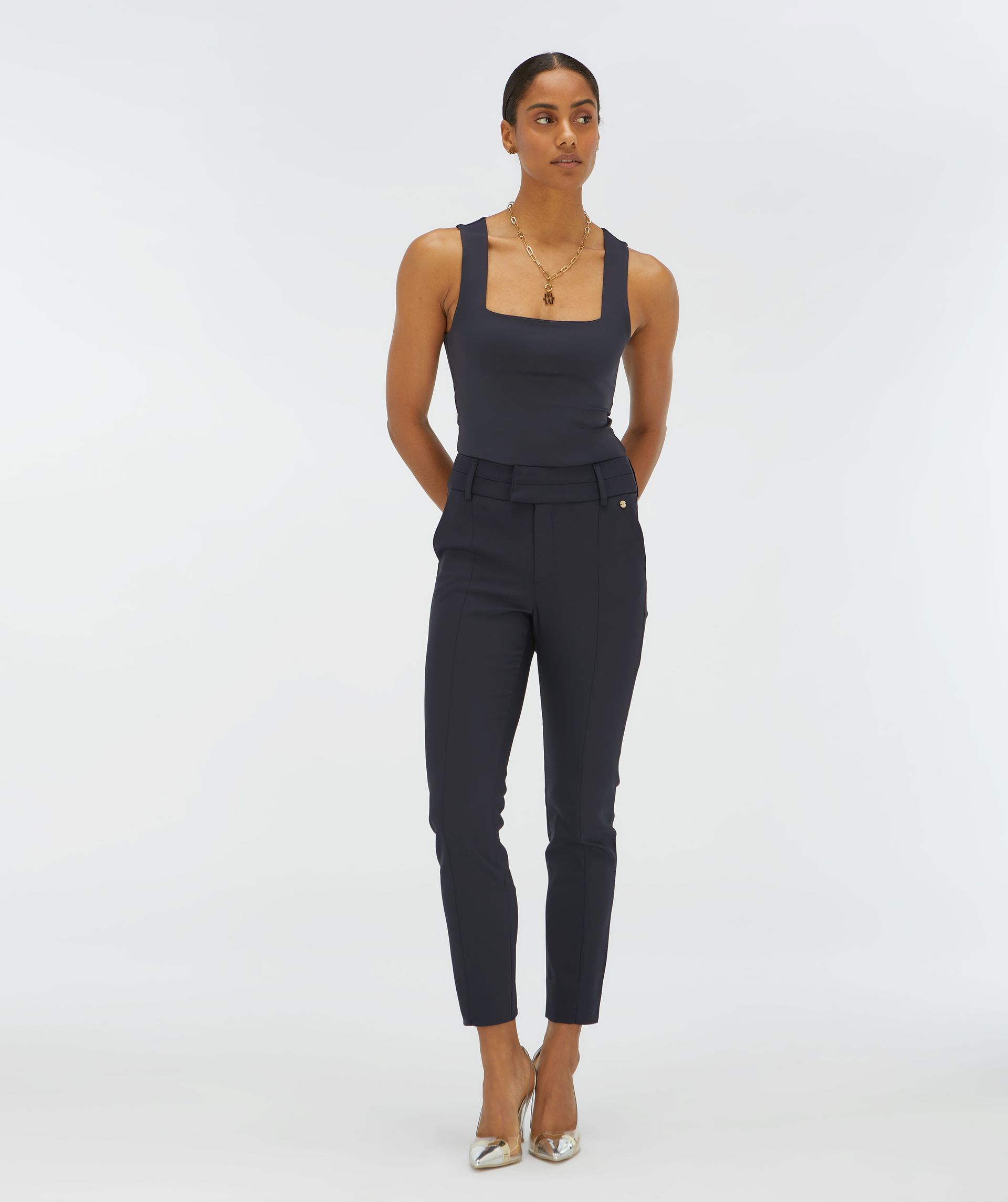 JV LINDE slim fit top