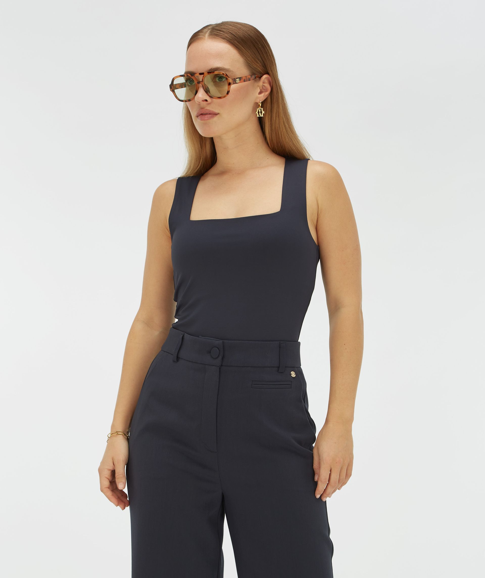 JV LINDE slim fit top