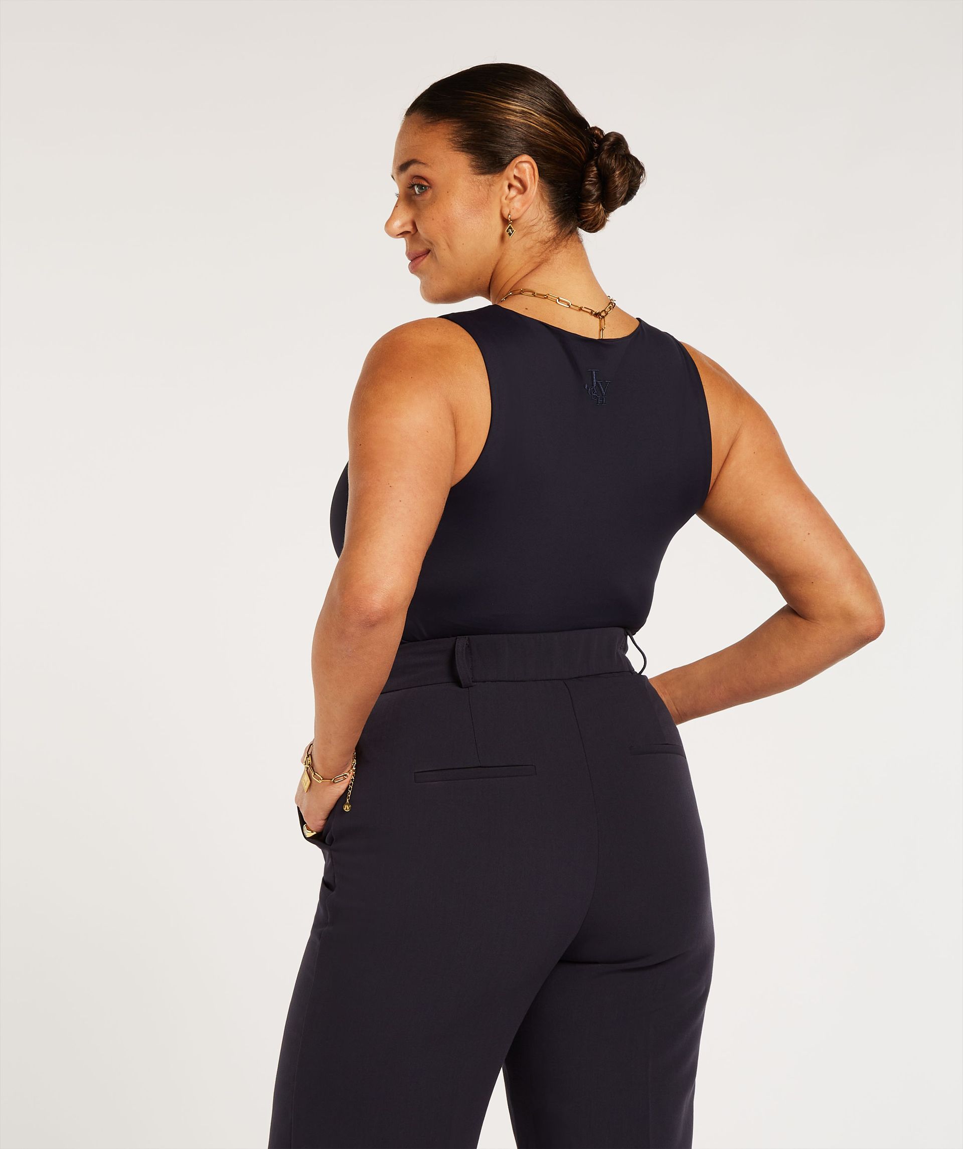 JV LINDE slim fit top
