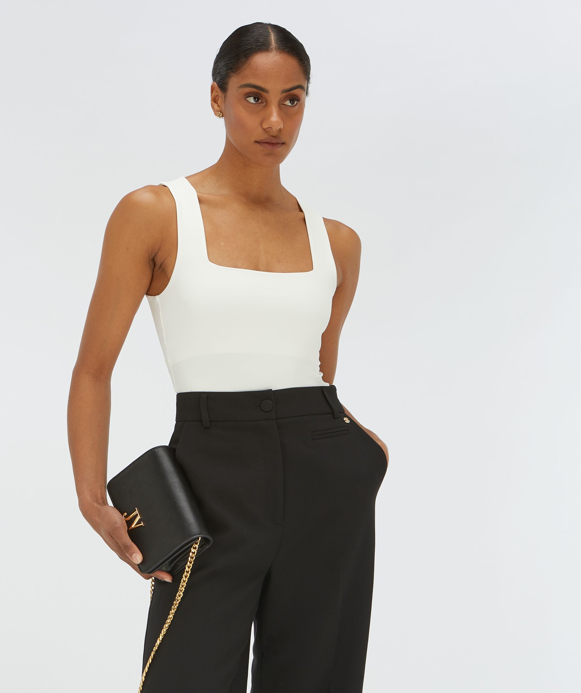 JV LINDE slim fit top