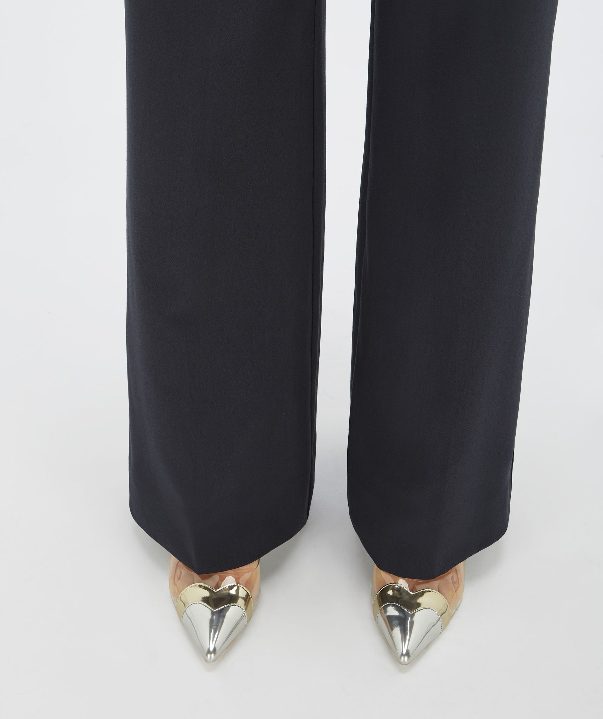 JV MICHOU pumps in metallic