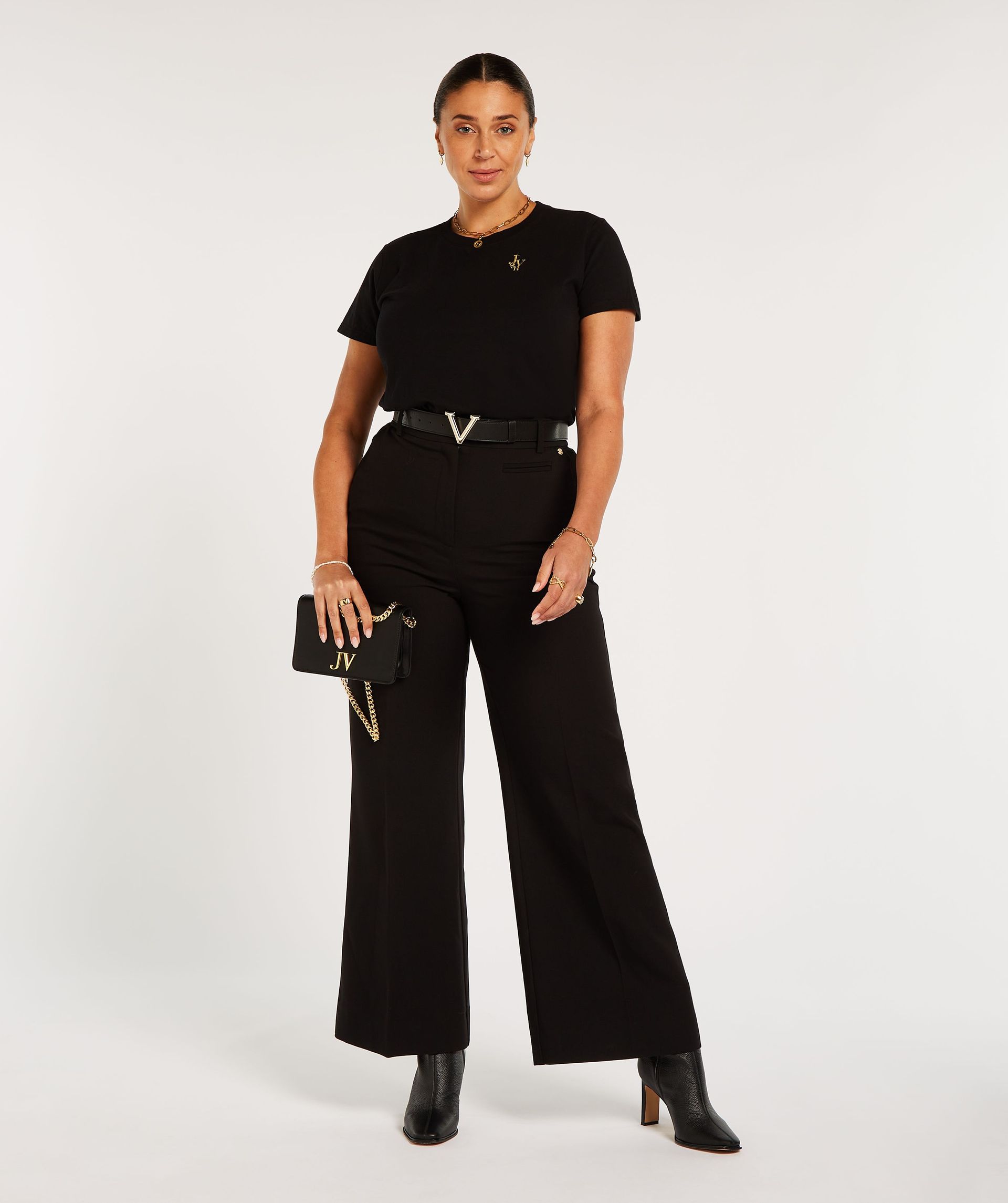 JV ZOE EMBROIDERY slim fit T-shirt