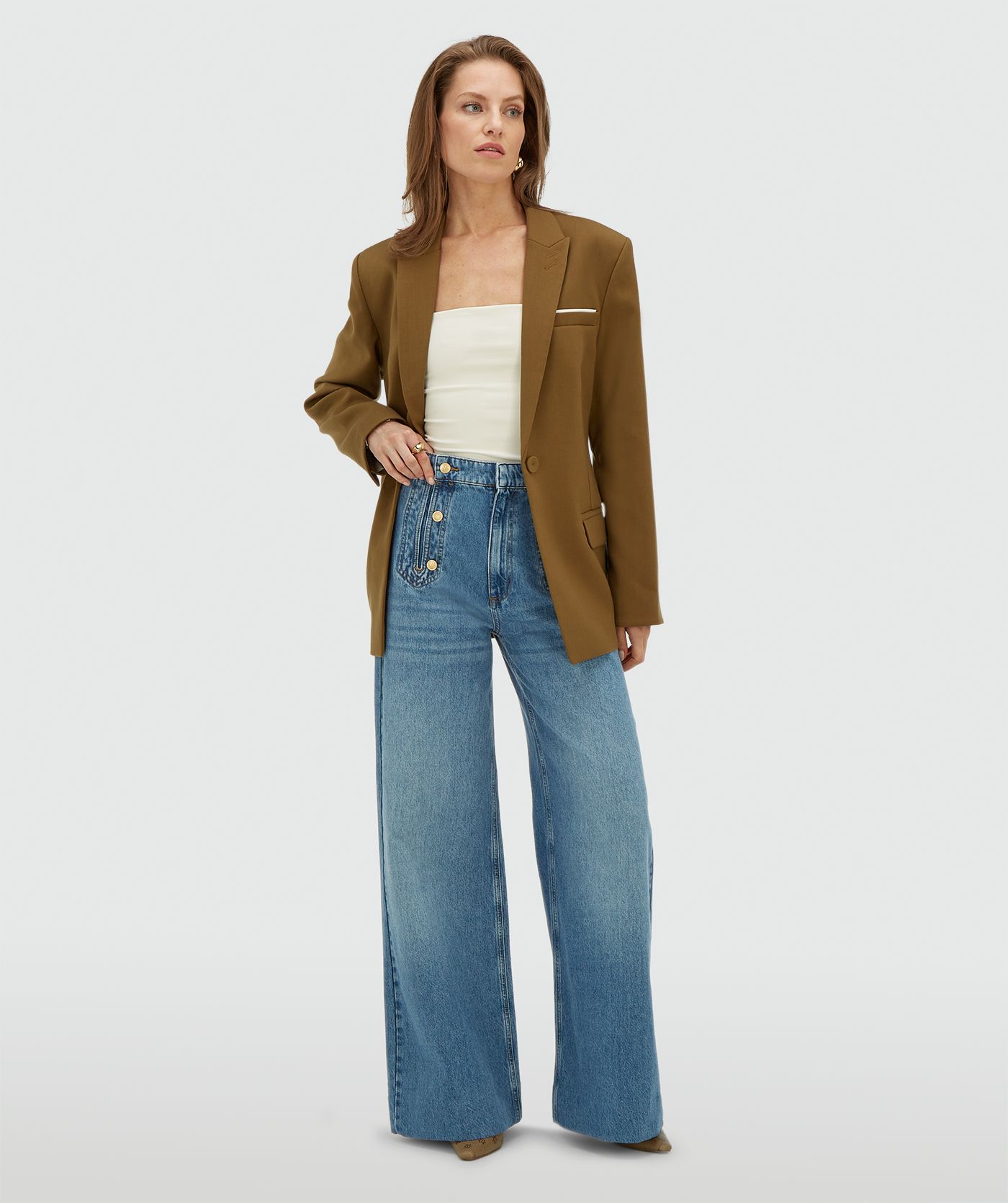KANAN getailleerde blazer 
