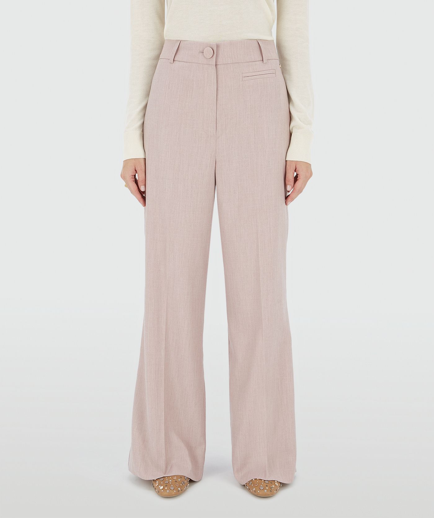 KATE high rise wide leg pantalon