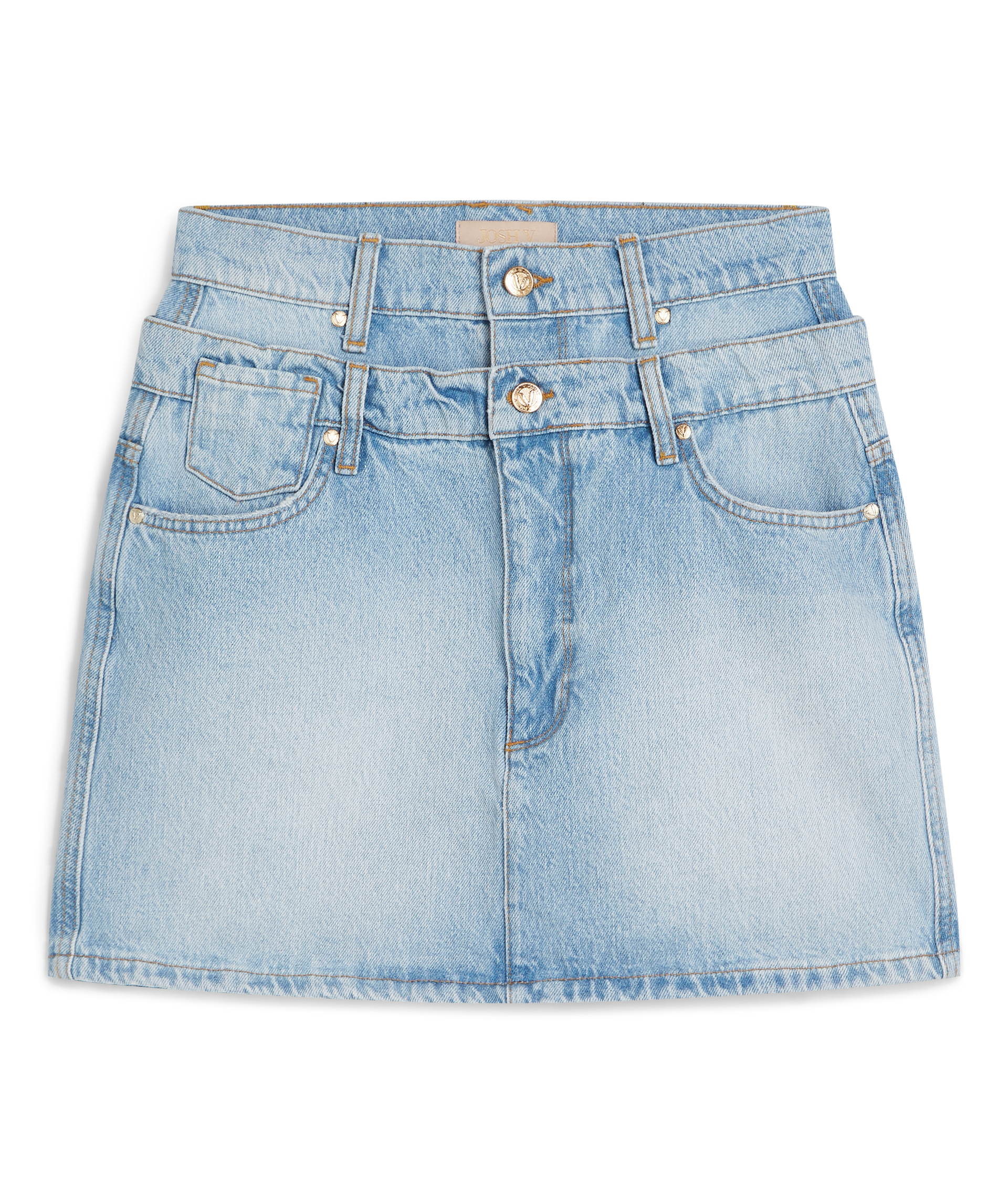 KATIA fitted minirok van denim