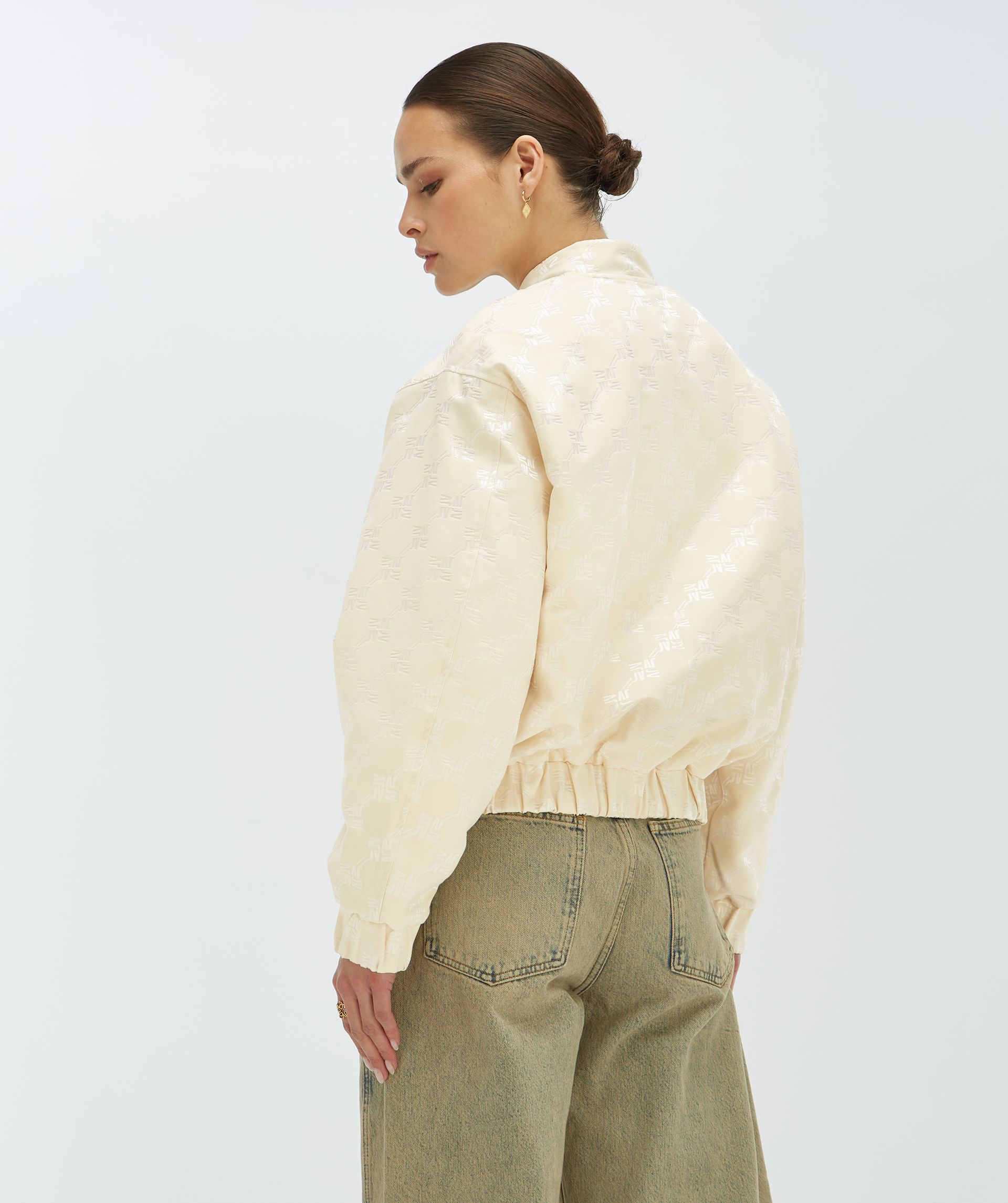 KELSEY oversized Bomberjacke mit Logoprint