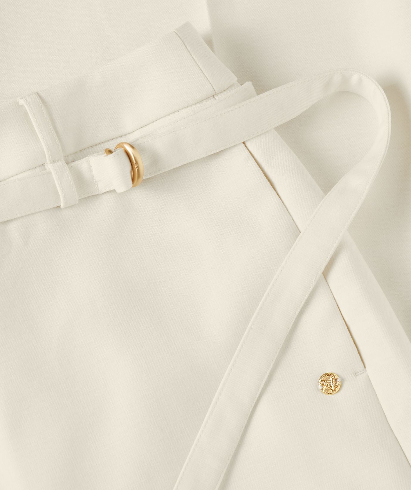 KORIEN mid-rise flared trousers