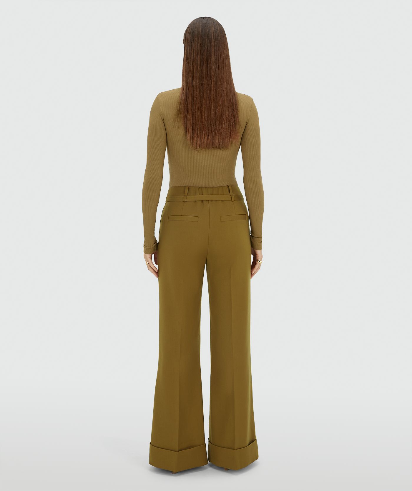 JV-KORIEN mid rise flared pantalon
