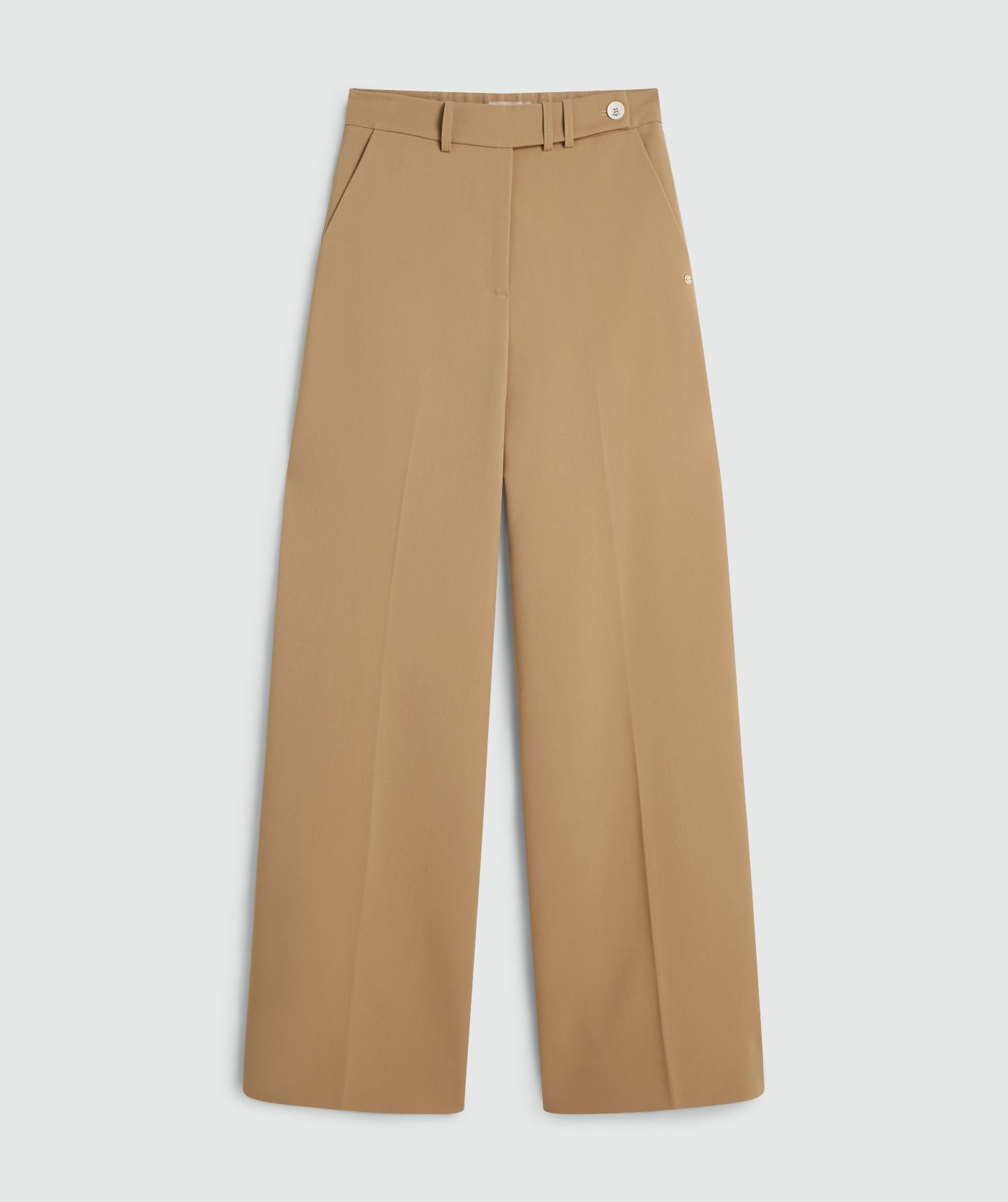 KYRIE mid rise wide leg pantalon