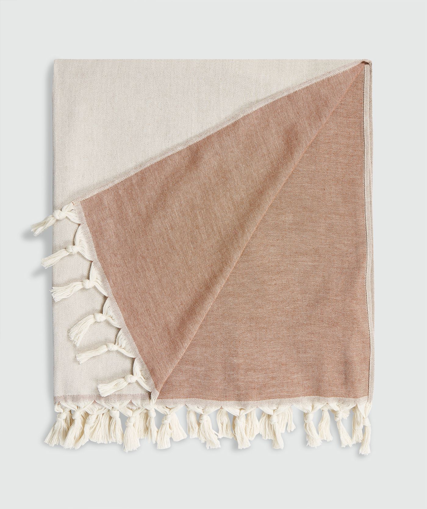 LEGENDARY 15 YEARS hammamdoek in de kleur Creme White en Cream