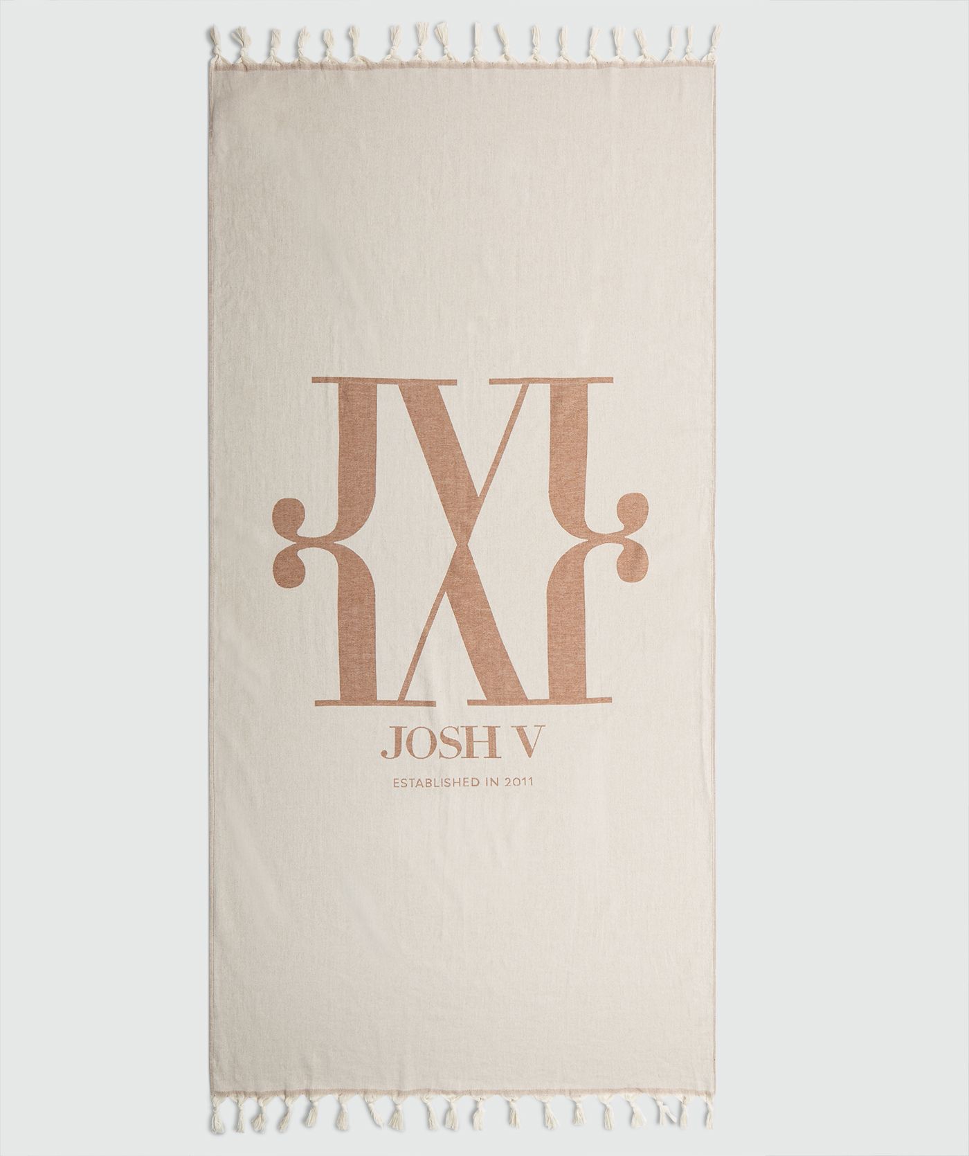 LEGENDARY 15 YEARS hammamdoek in de kleur Creme White en Cream