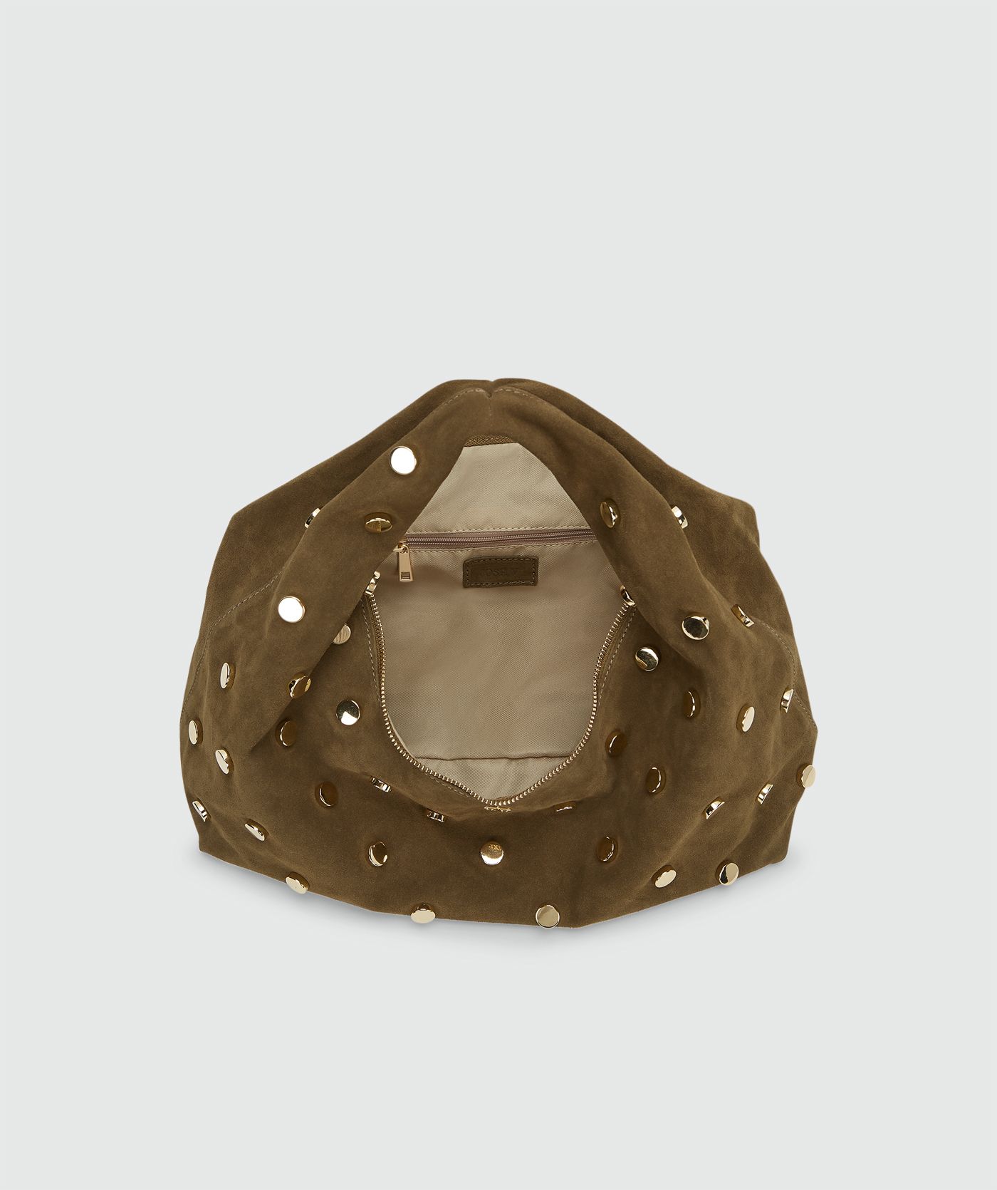 JV-LENA suede bag with studs