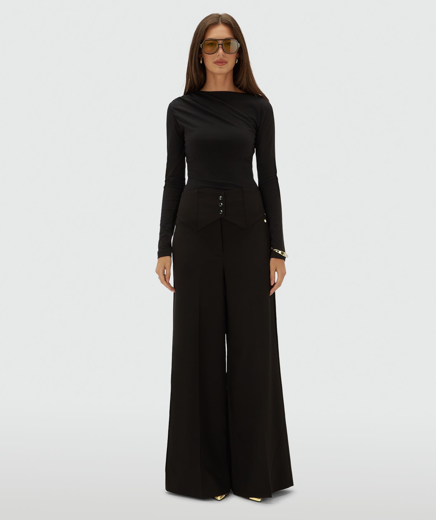 JV-LENIE slim fit top