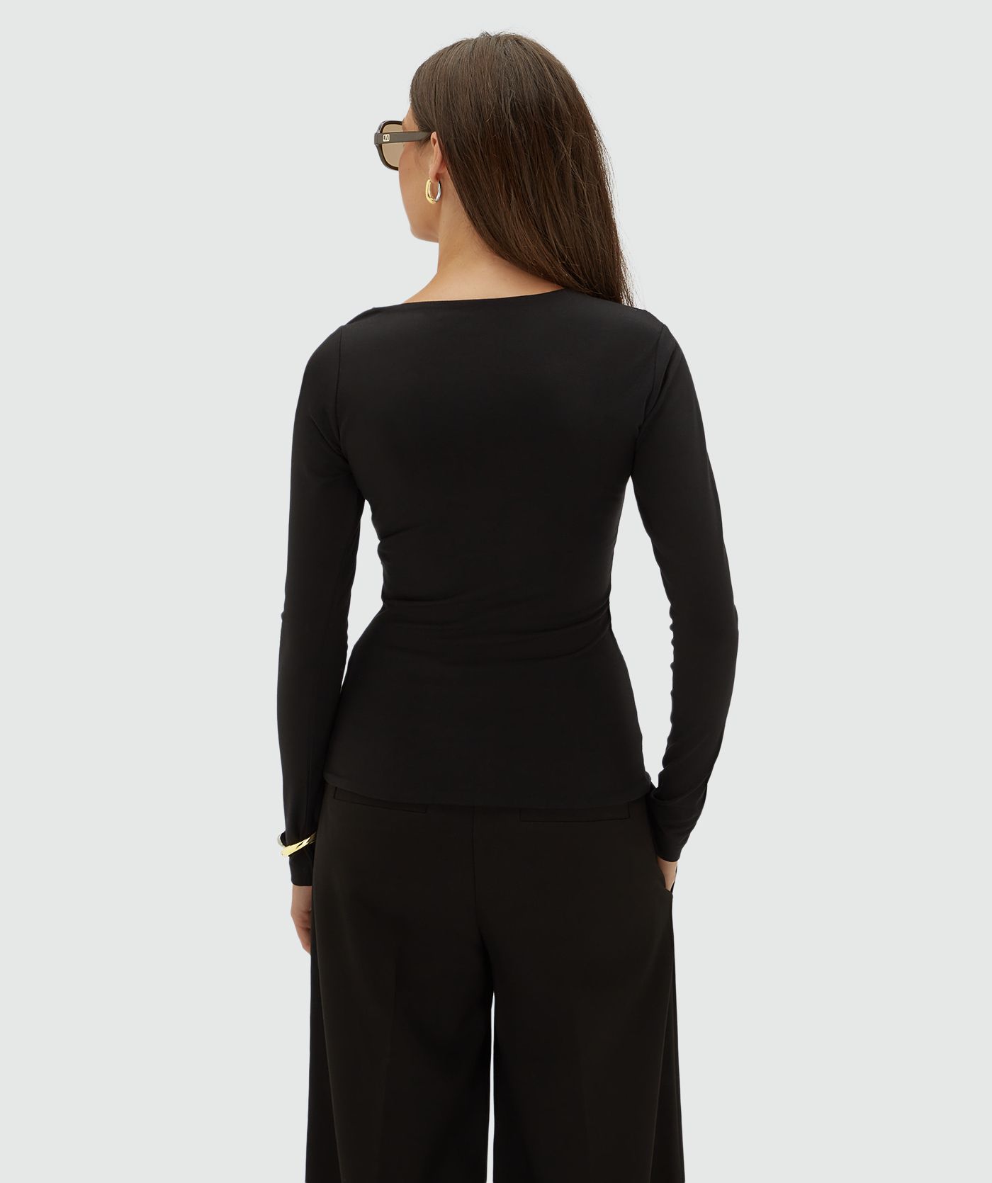 JV-LENIE slim fit top