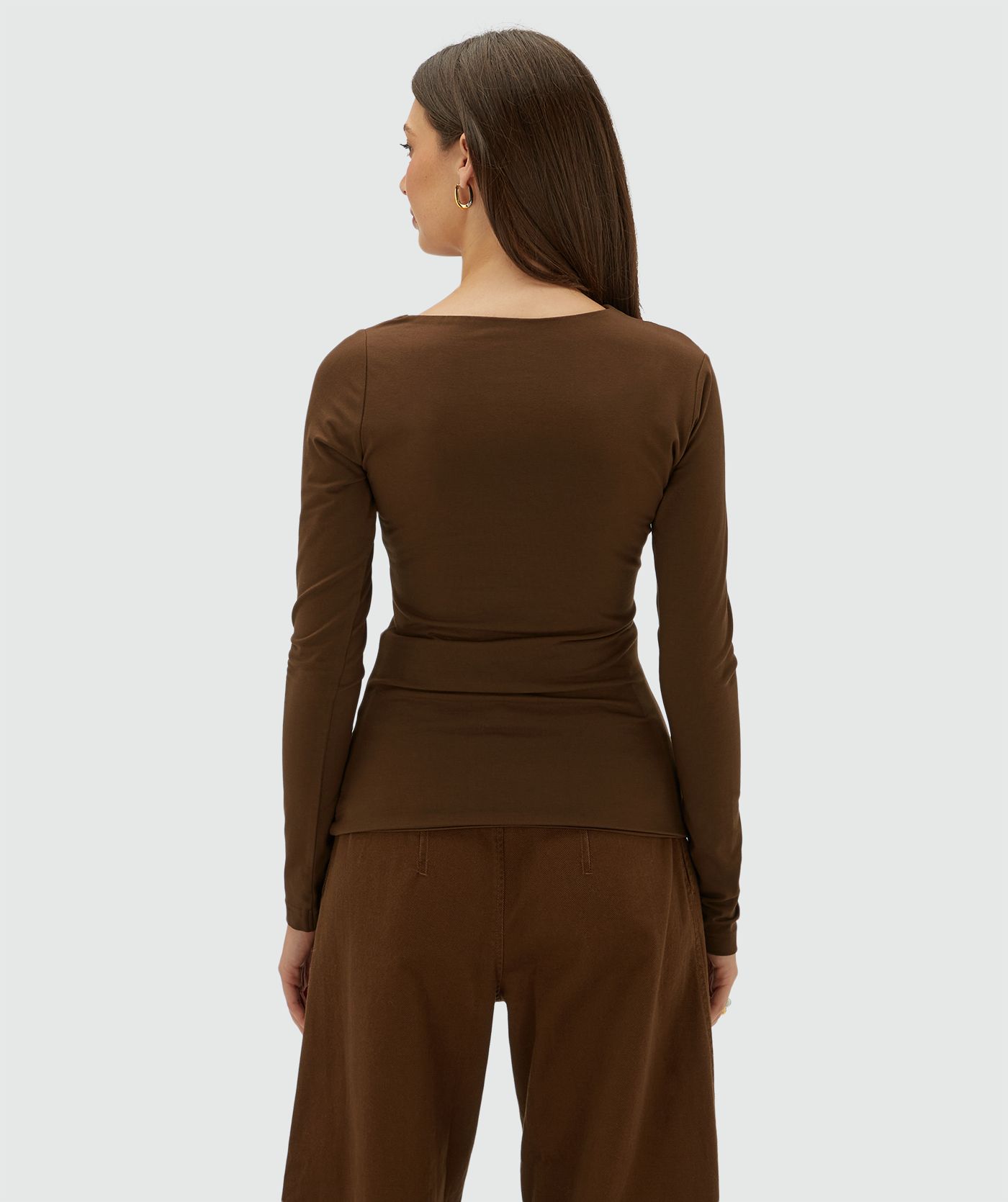 JV-LENIE slim fit top