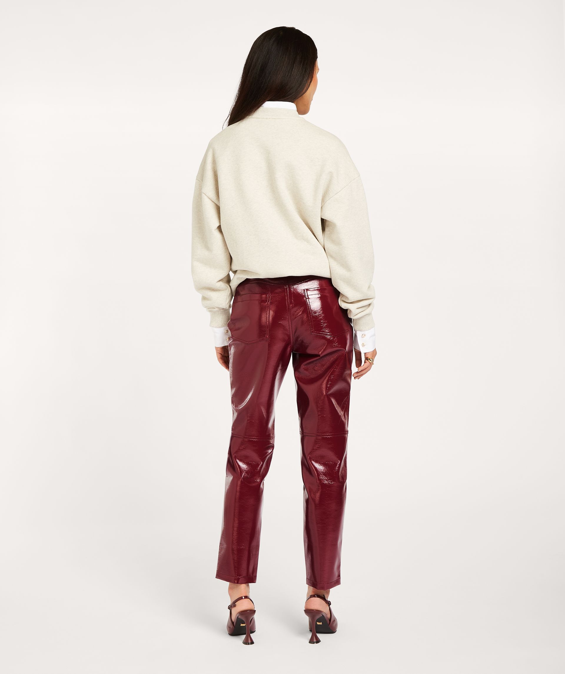 LENTHE regular fit sweater with logo