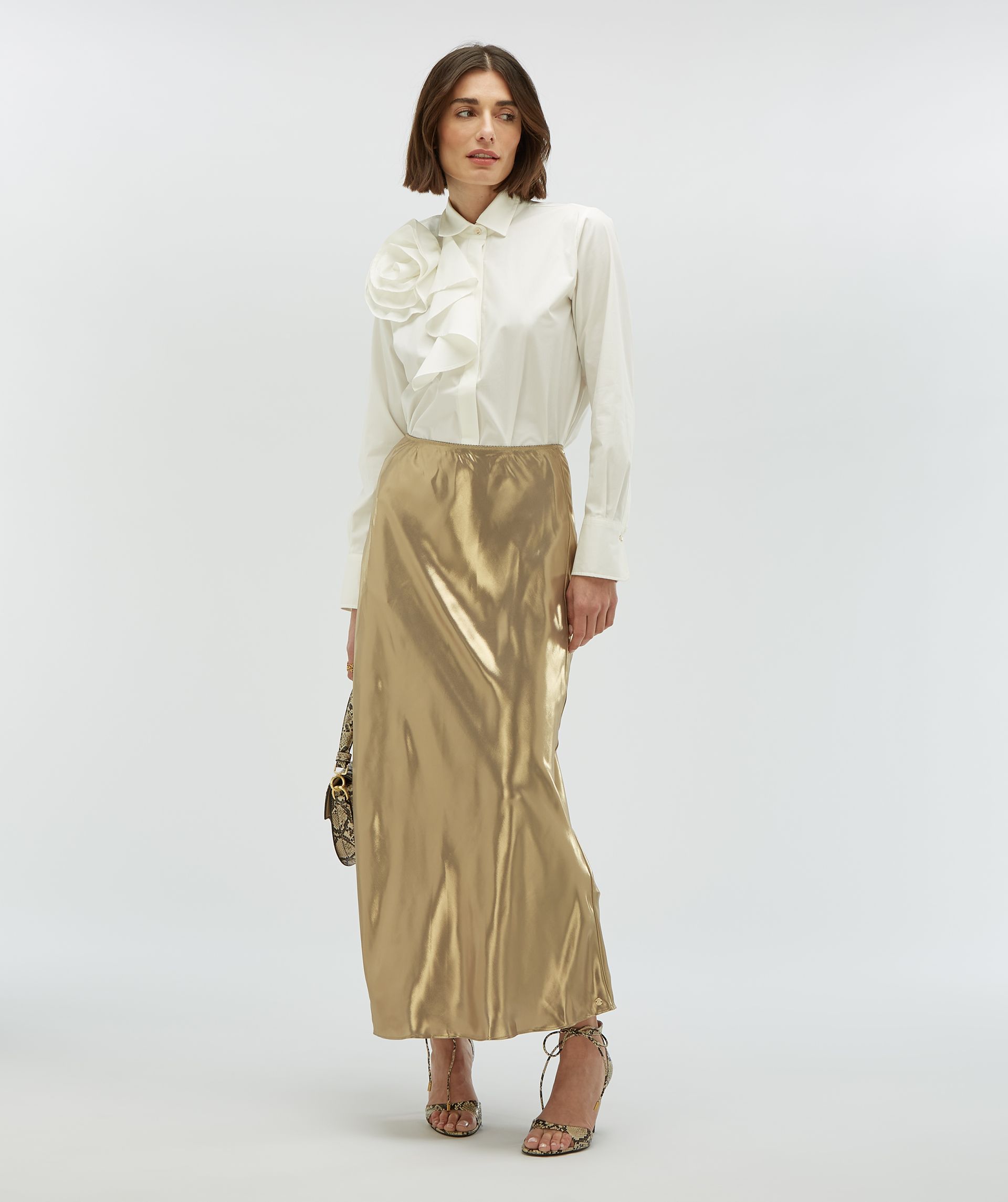 LEONA high waist fitted rok - Josh V