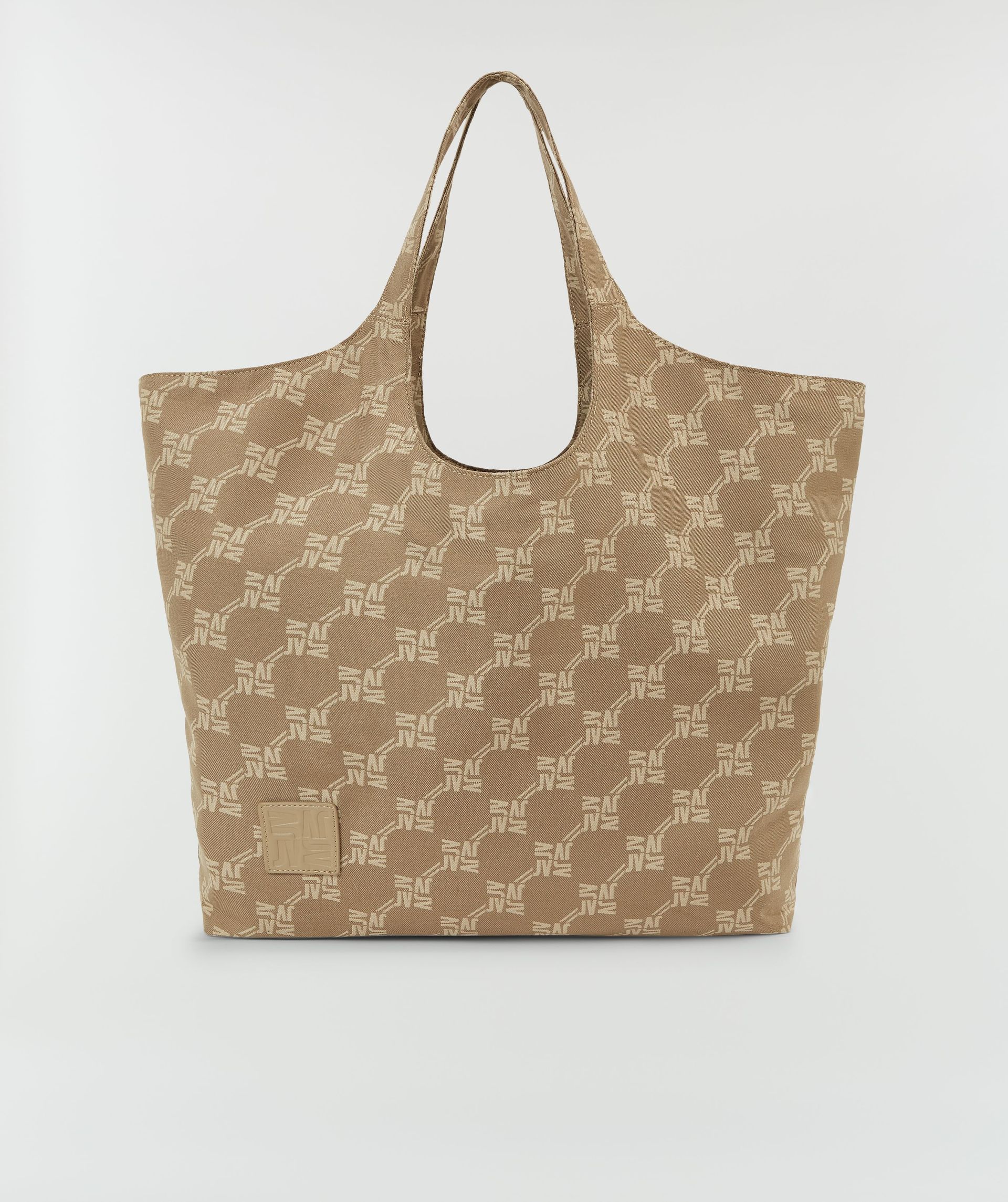 LEONORA shopper met logoprint