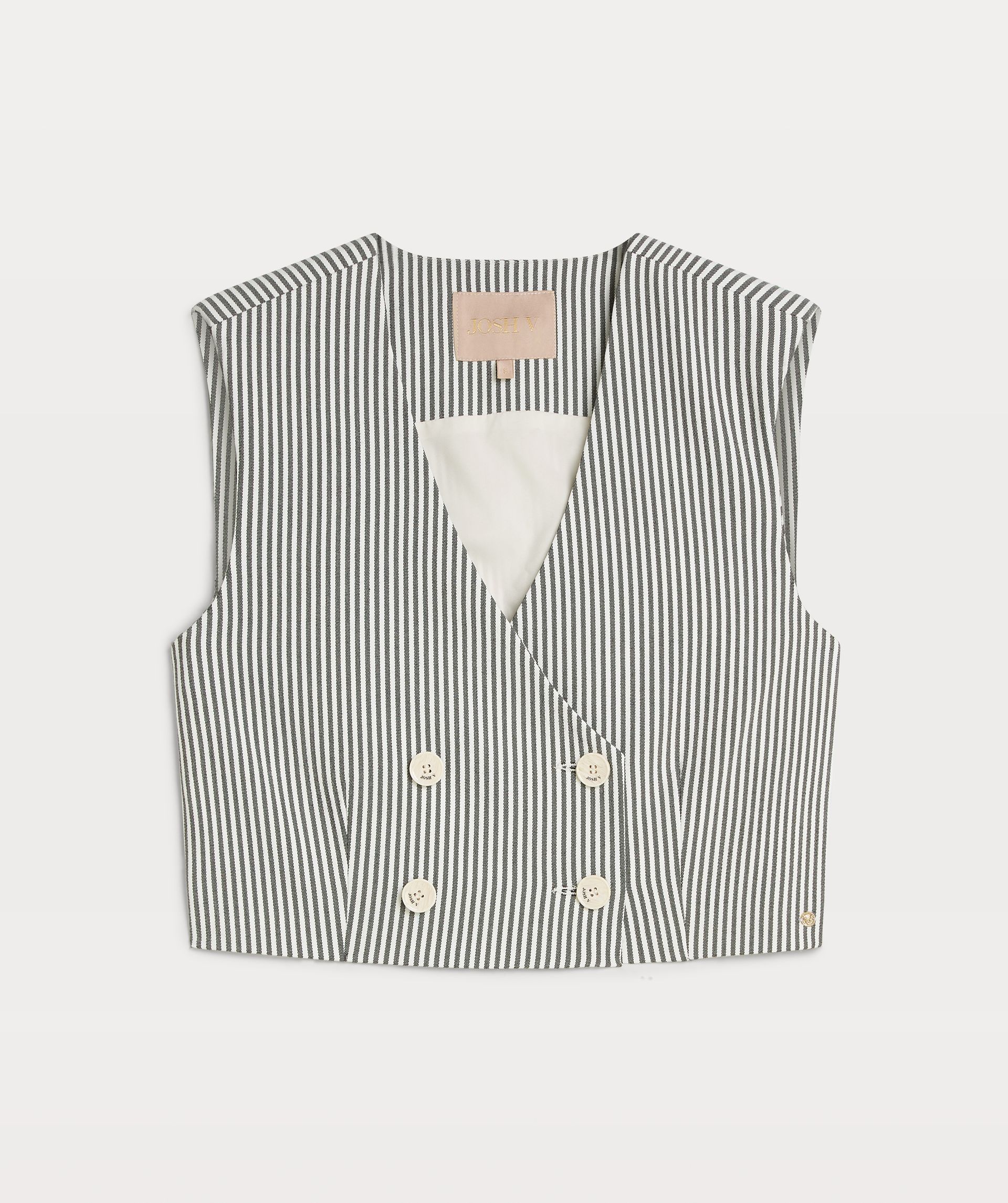 LEVA cropped waistcoat