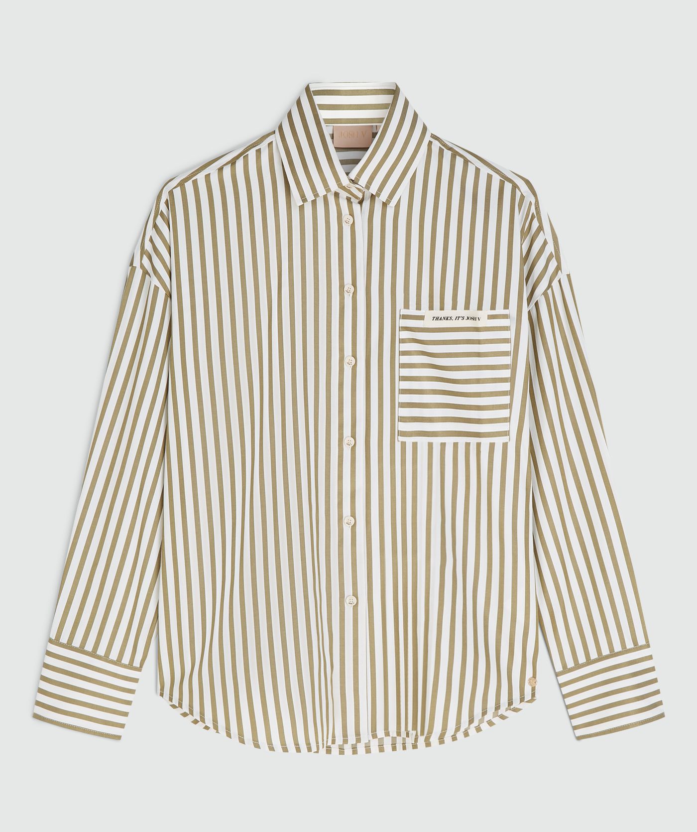 LEXX oversized striped blouse