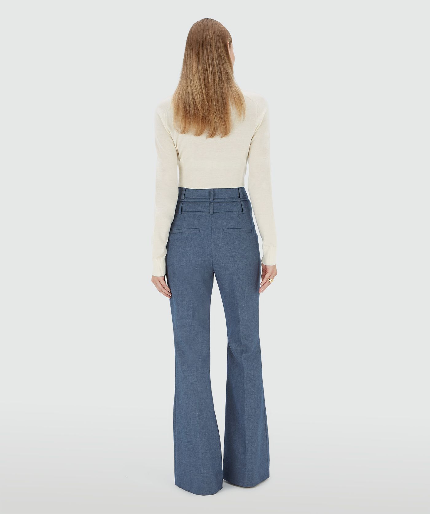 LIORA high waisted flared pantalon