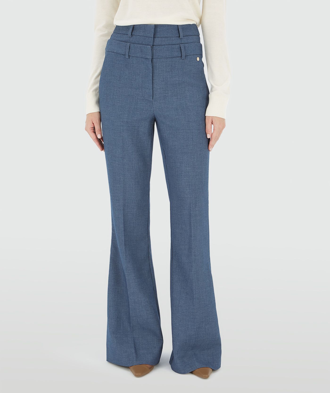 LIORA high waisted flared pantalon