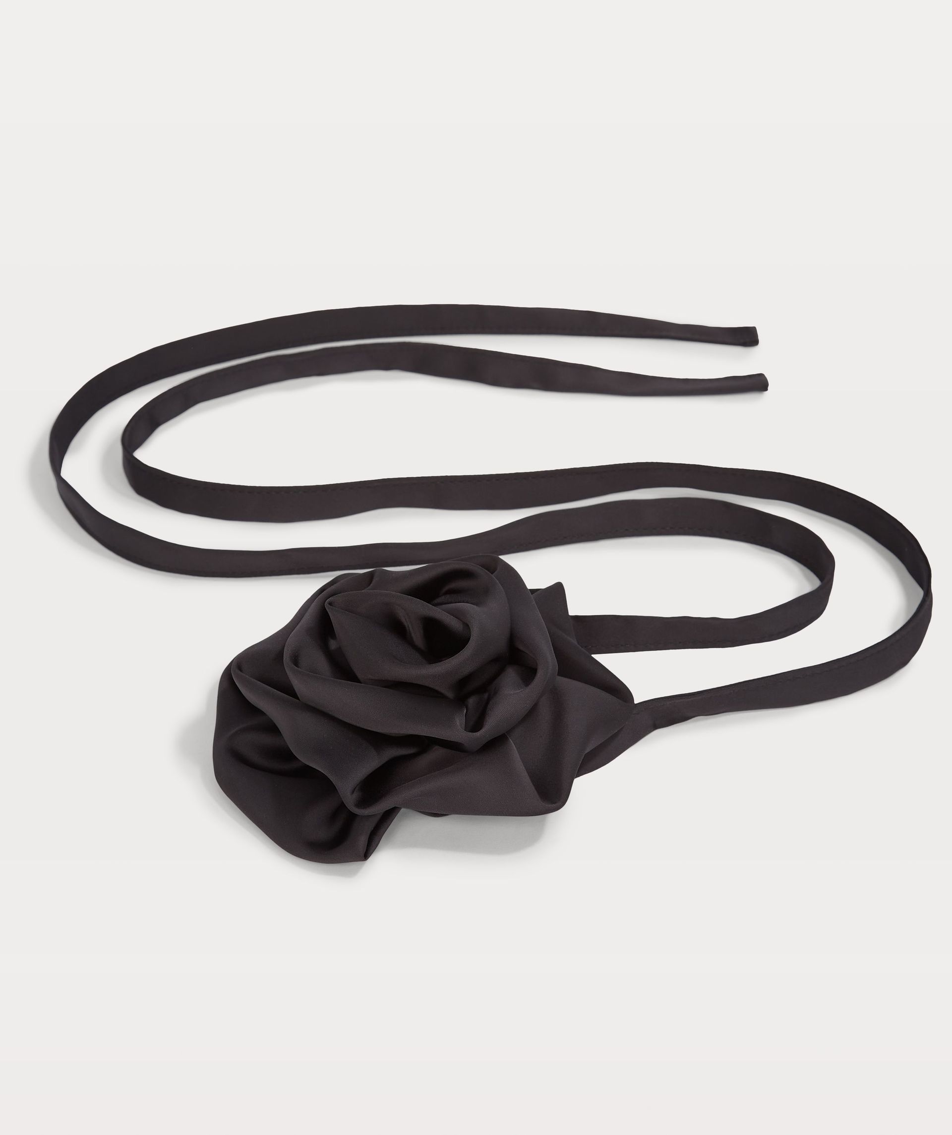 LISELOT satijnen riem met bloem