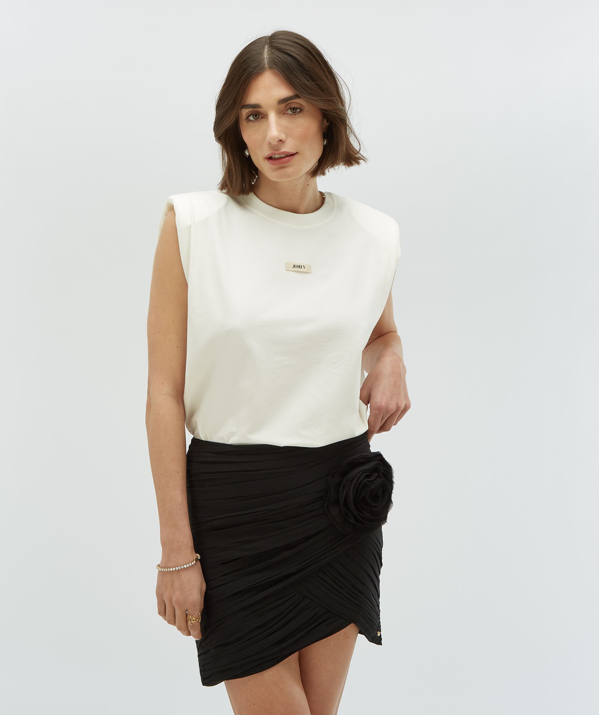 LIYANNA high waist fitted rok