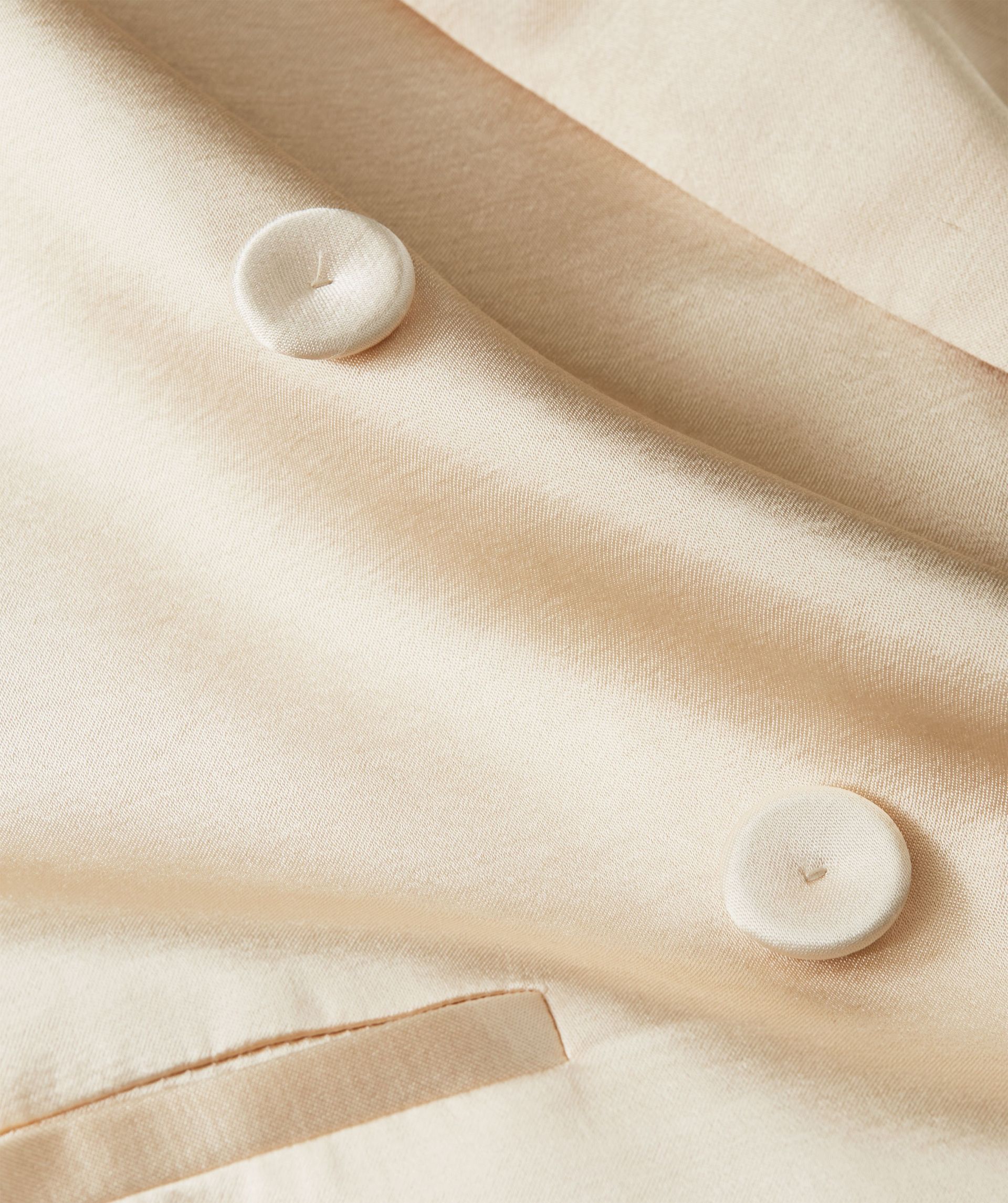 LOLITA straight fit blazer in satin look