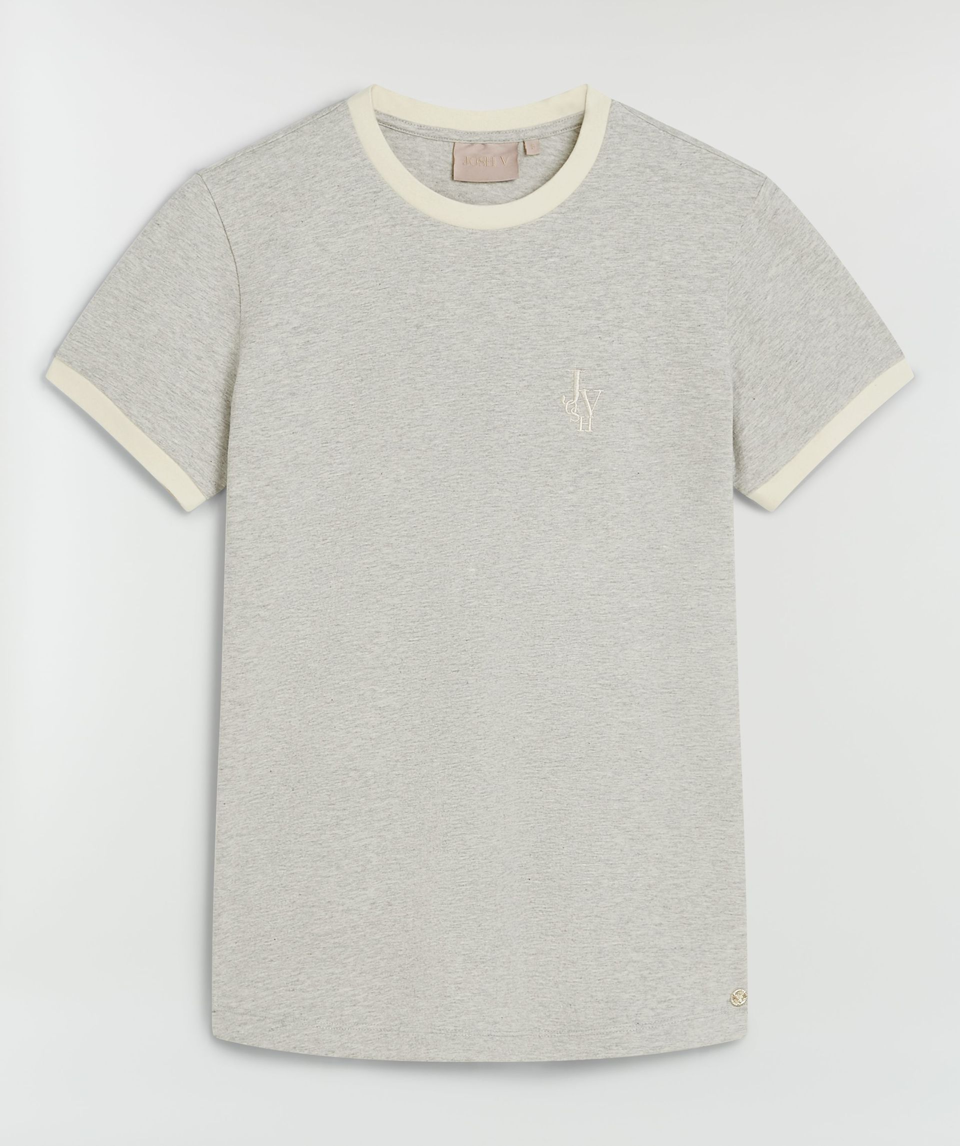 LOREN fitted T-shirt met logo