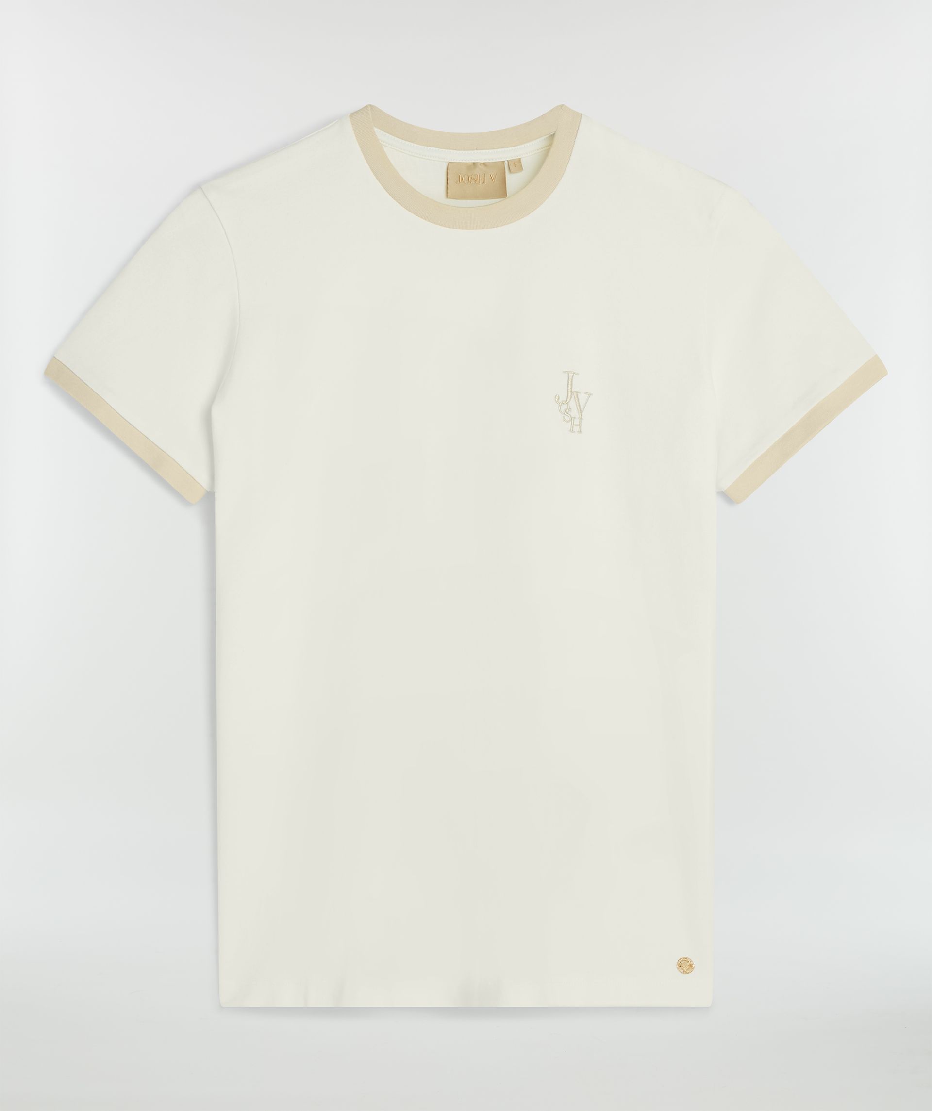 LOREN fitted T-shirt met logo