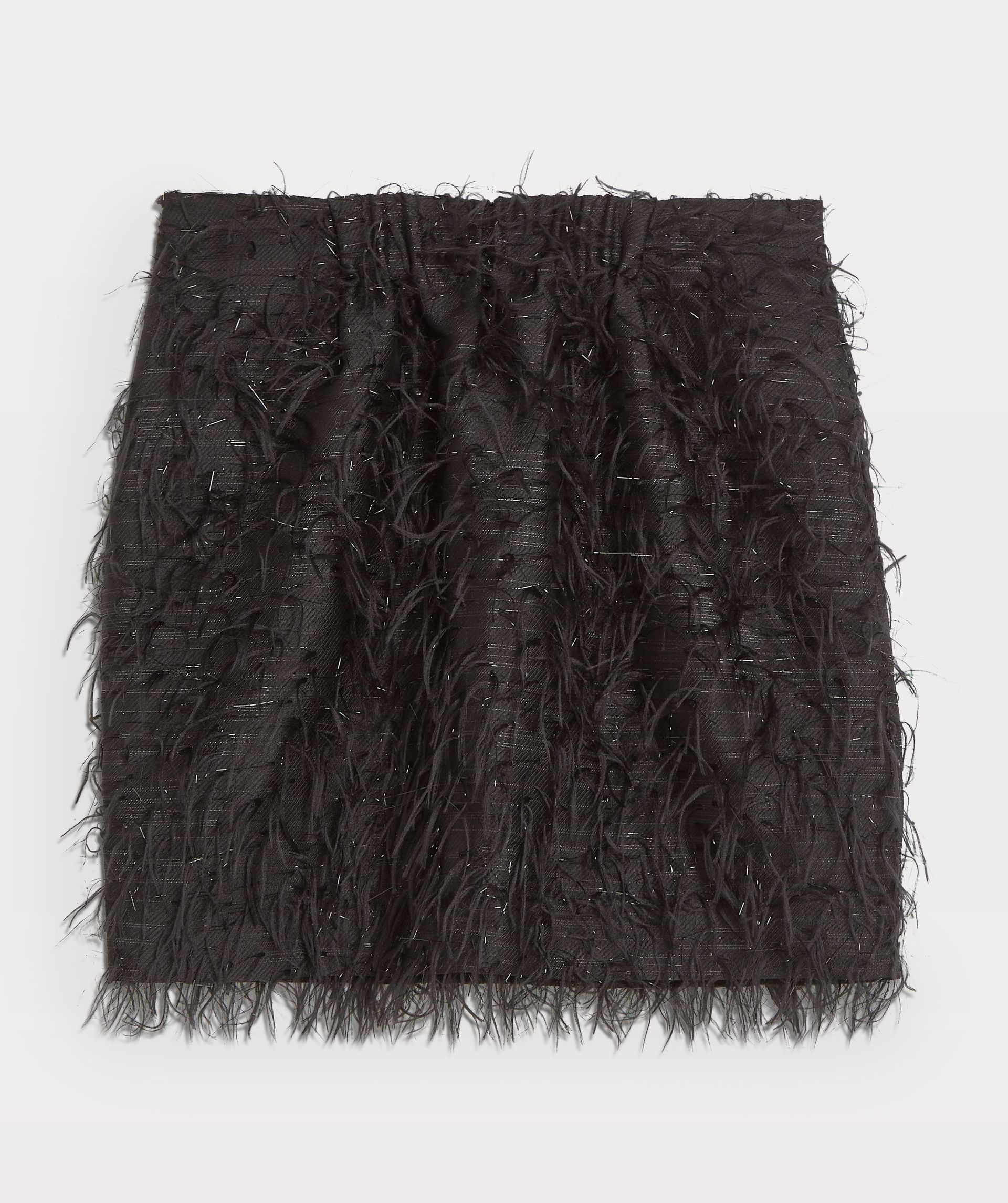 LOUKA high rise mini rok met lurex