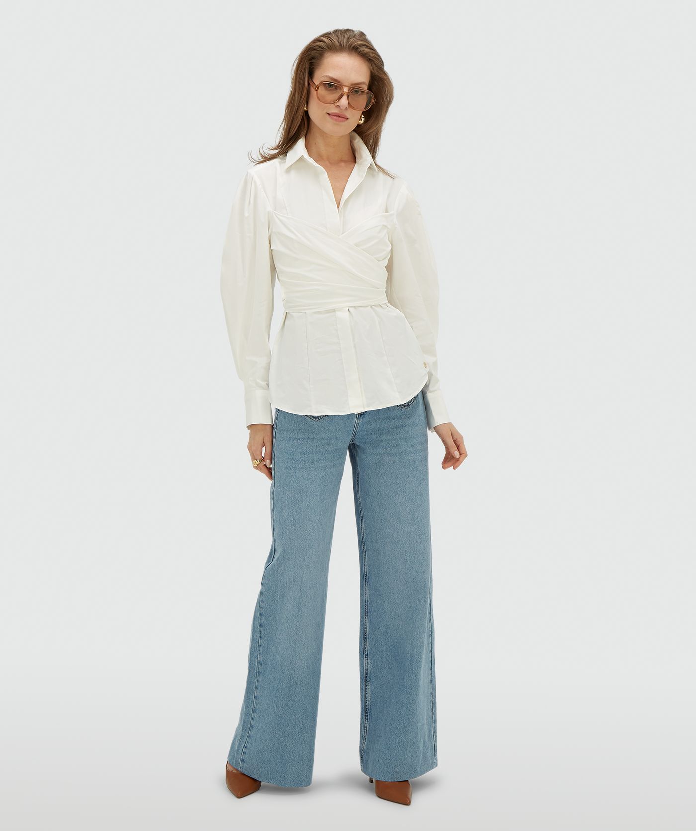 JV-LUANN fitted blouse
