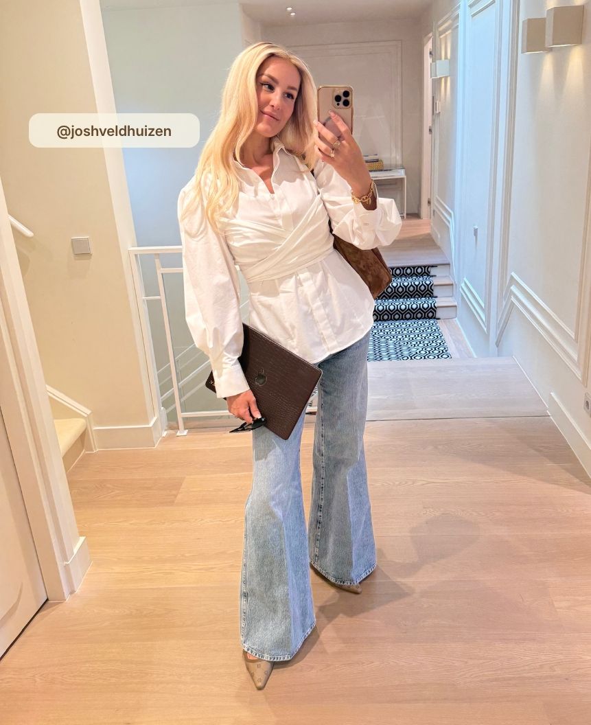 JV-LUANN fitted blouse