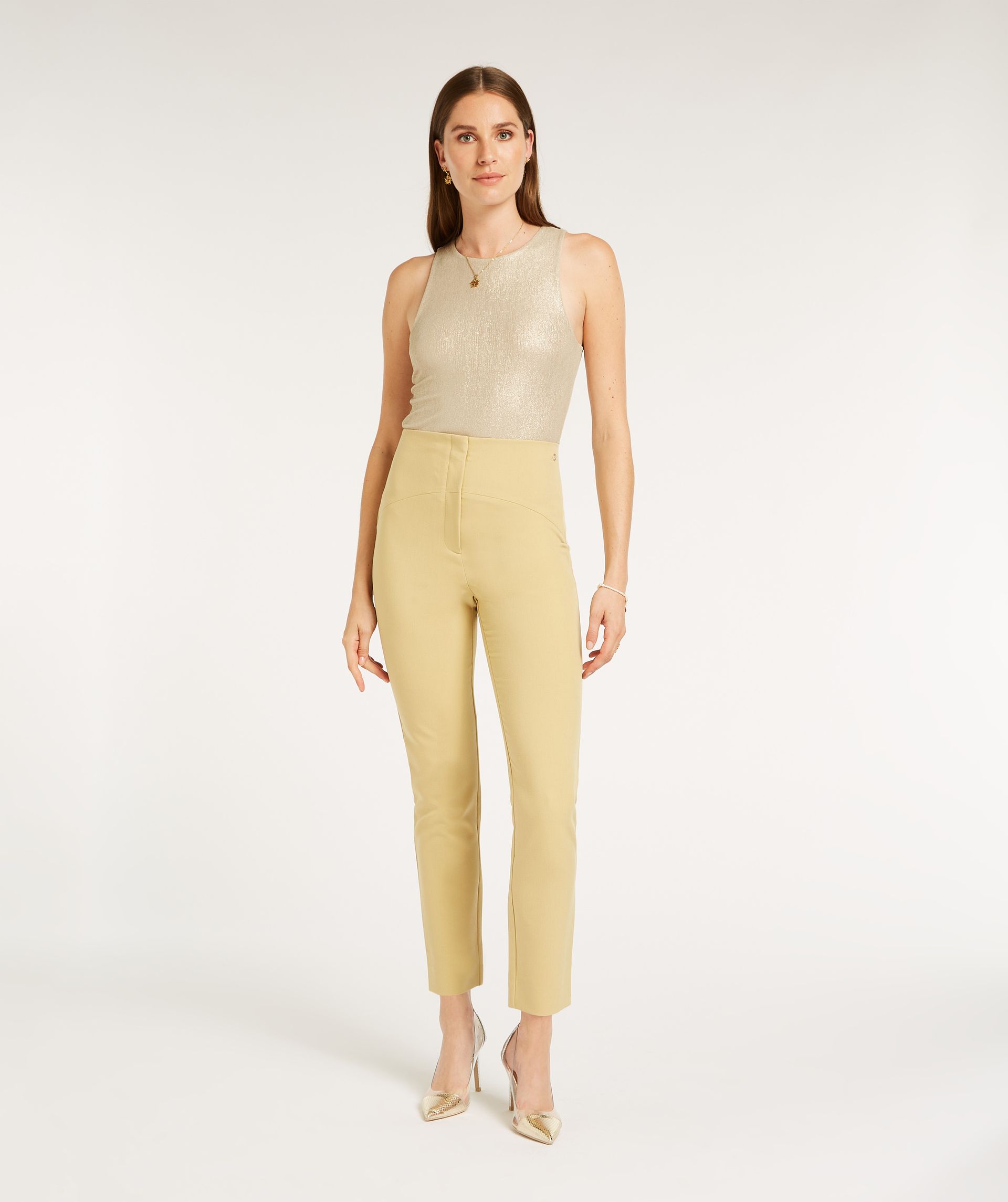 LUCY high rise slim fit Hose