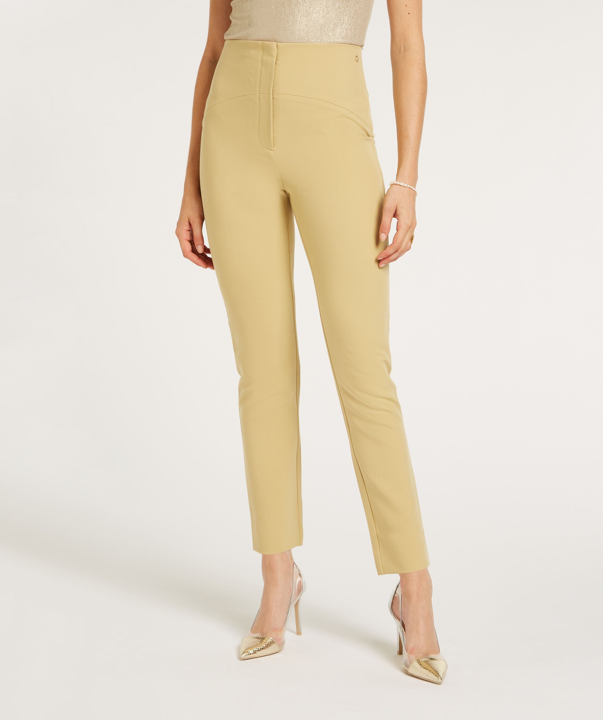 LUCY high rise slim fit pantalon