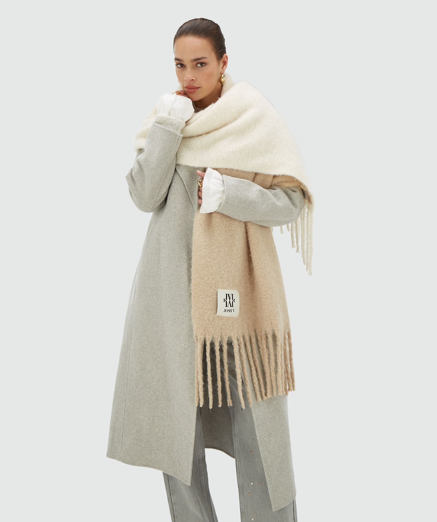 MADELYN knitted sjaal