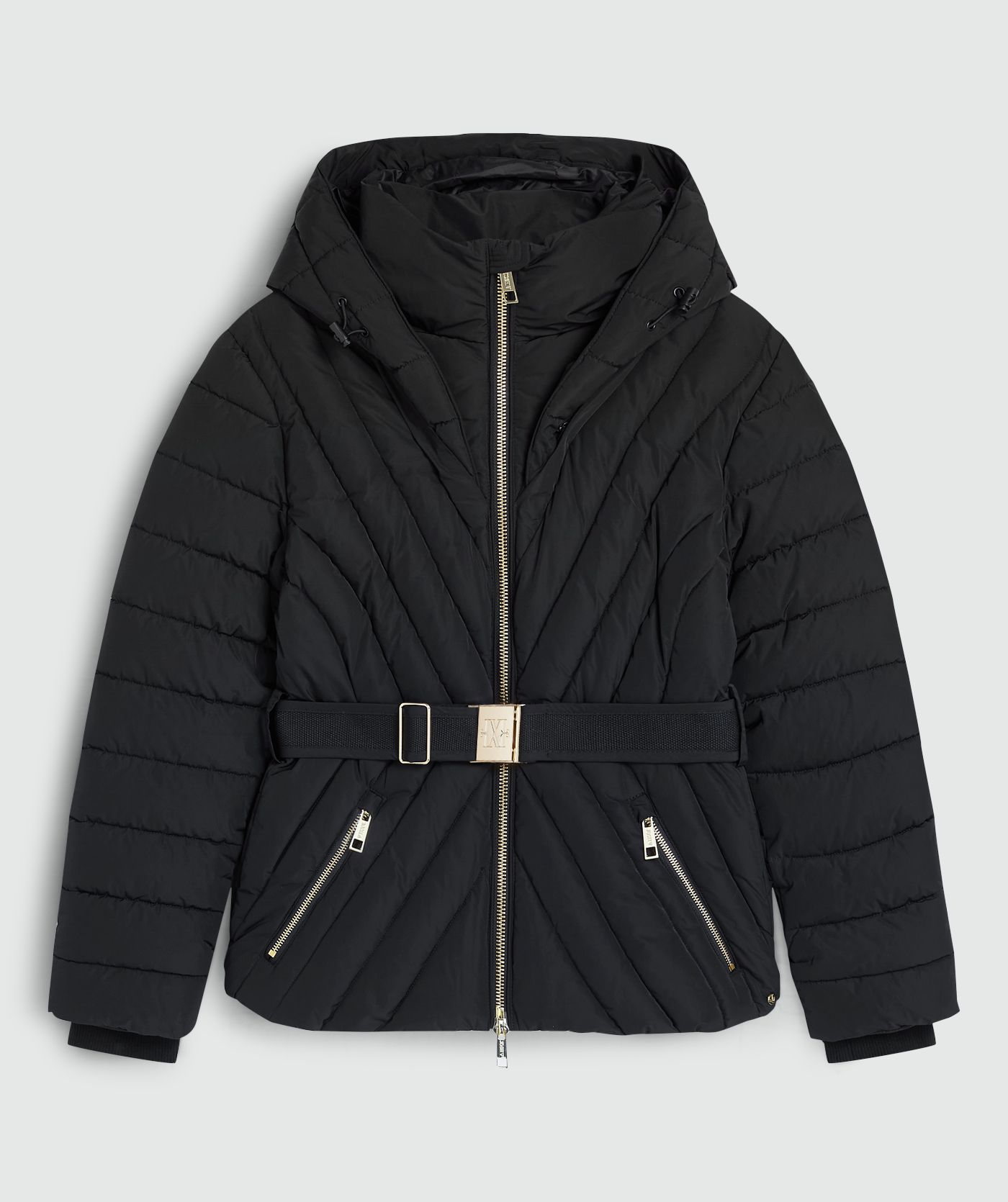 MARIETTA fitted puffer coat