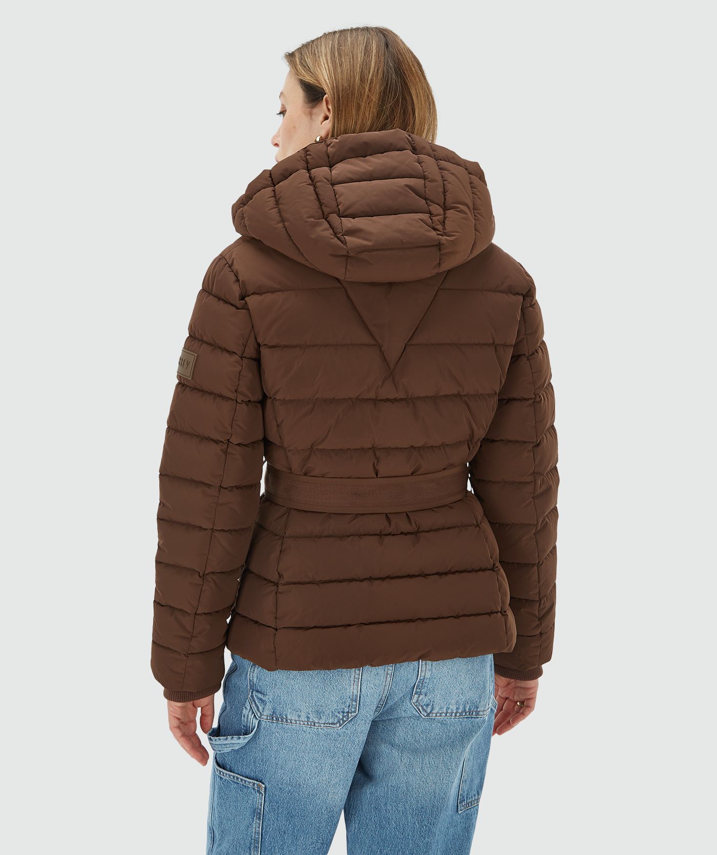 MARIETTA fitted puffer coat