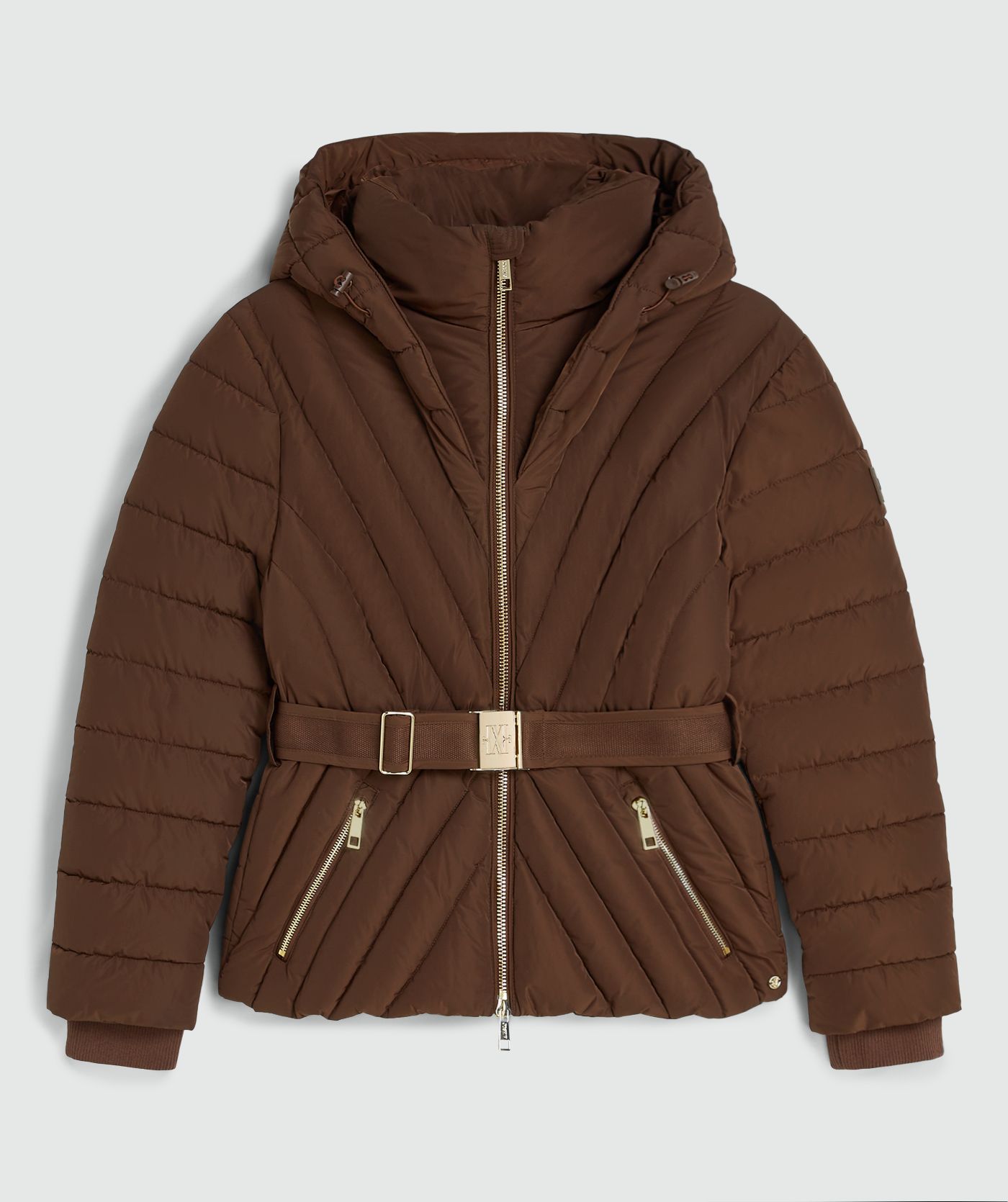 MARIETTA fitted puffer coat