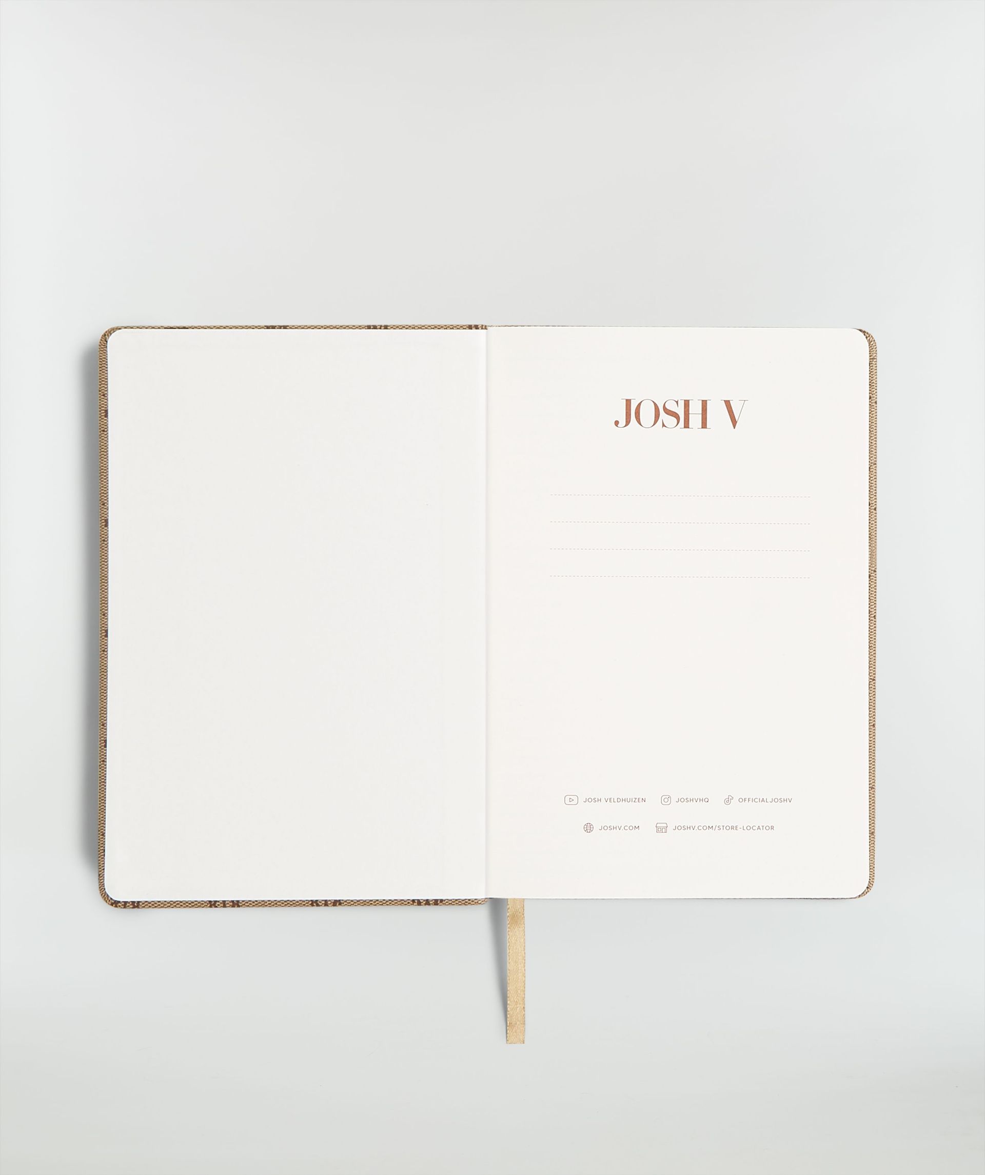MARLOU notebook met logoprint