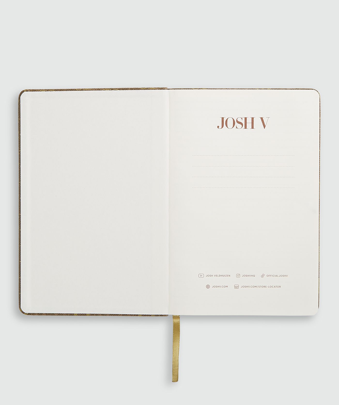 JV-MARLOU notebook with logo print