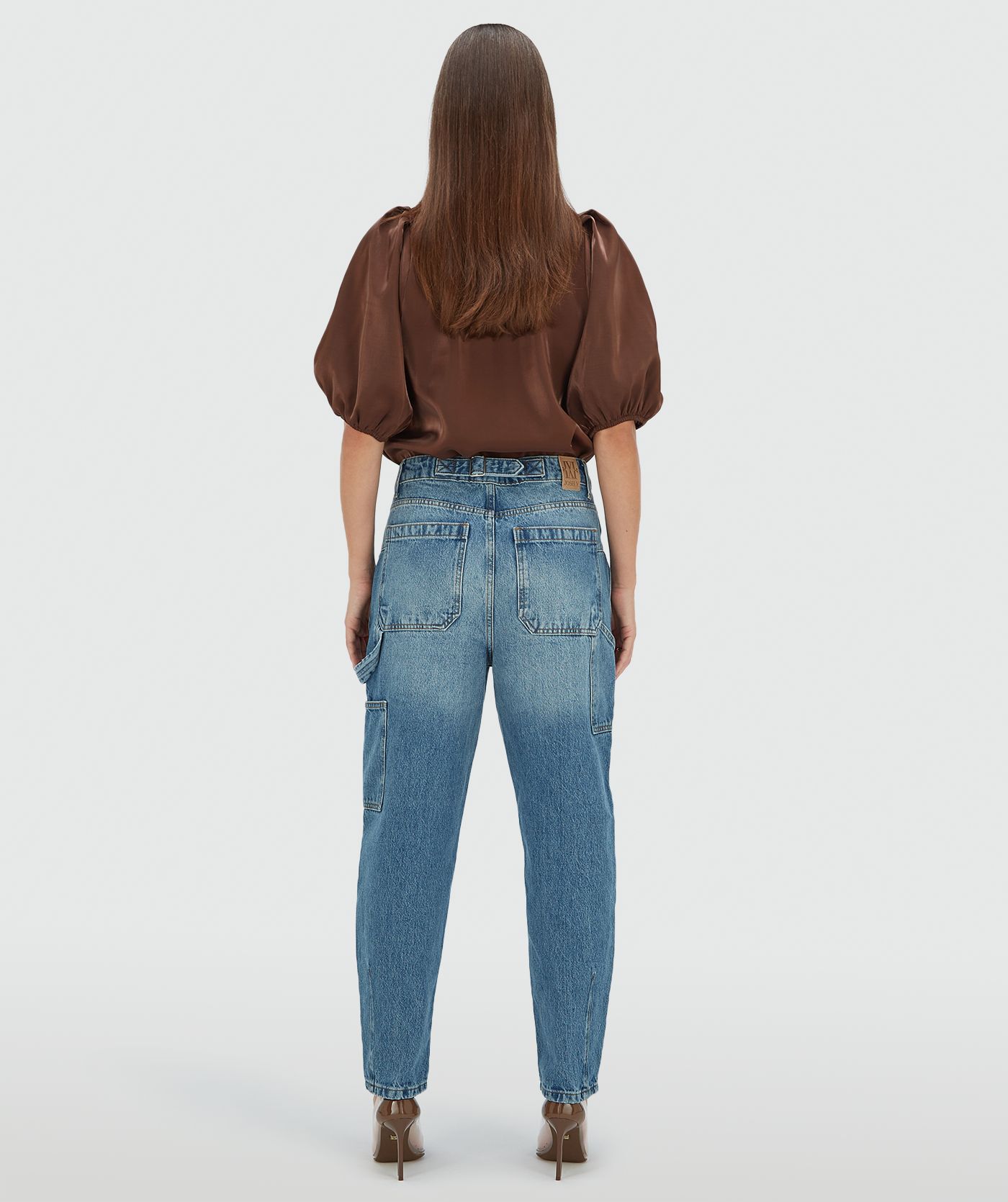 MASON tapered fit mid rise jeans