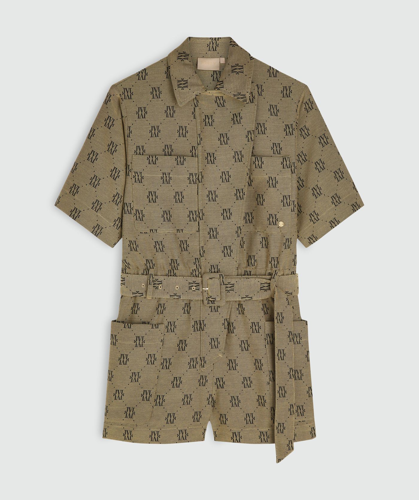 MAXIME regular fit playsuit met logo