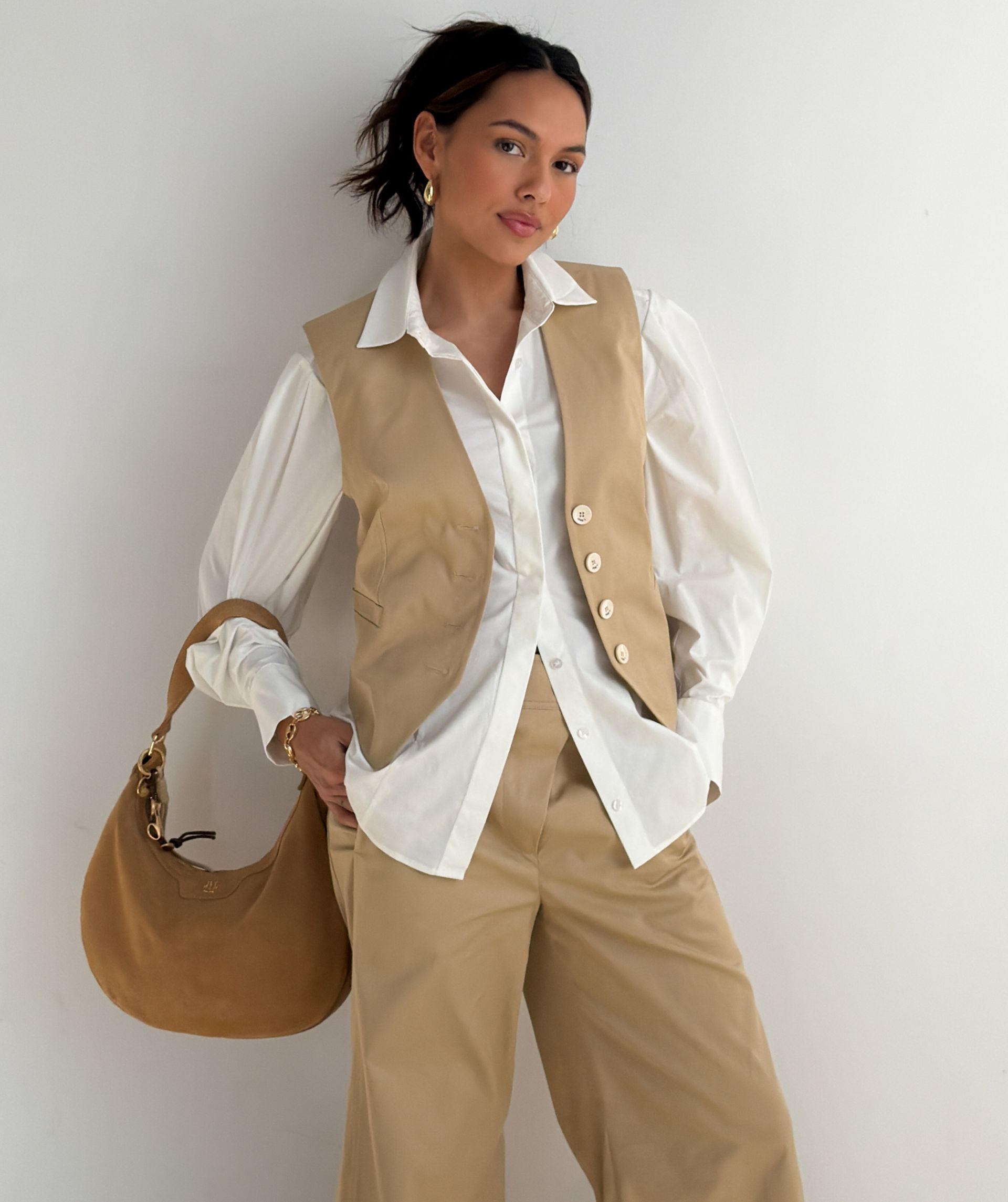 MONET fitted gilet