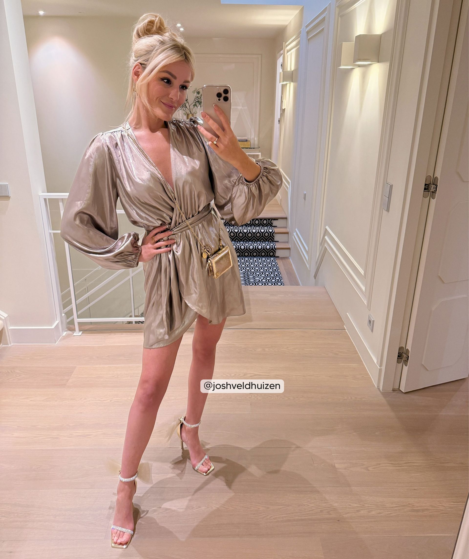 NEGIN heels with detachable bow