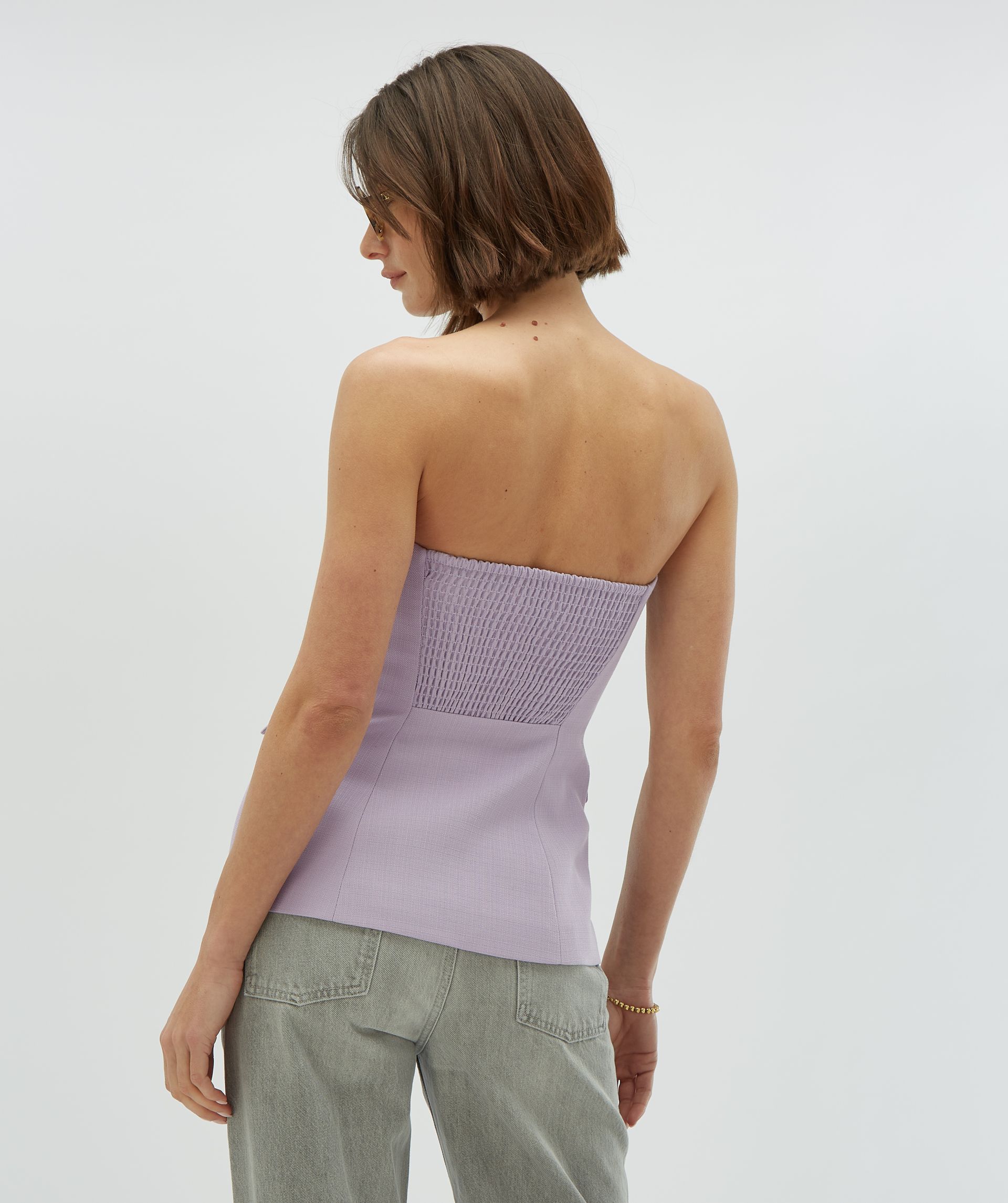 NIVA fitted bustier top