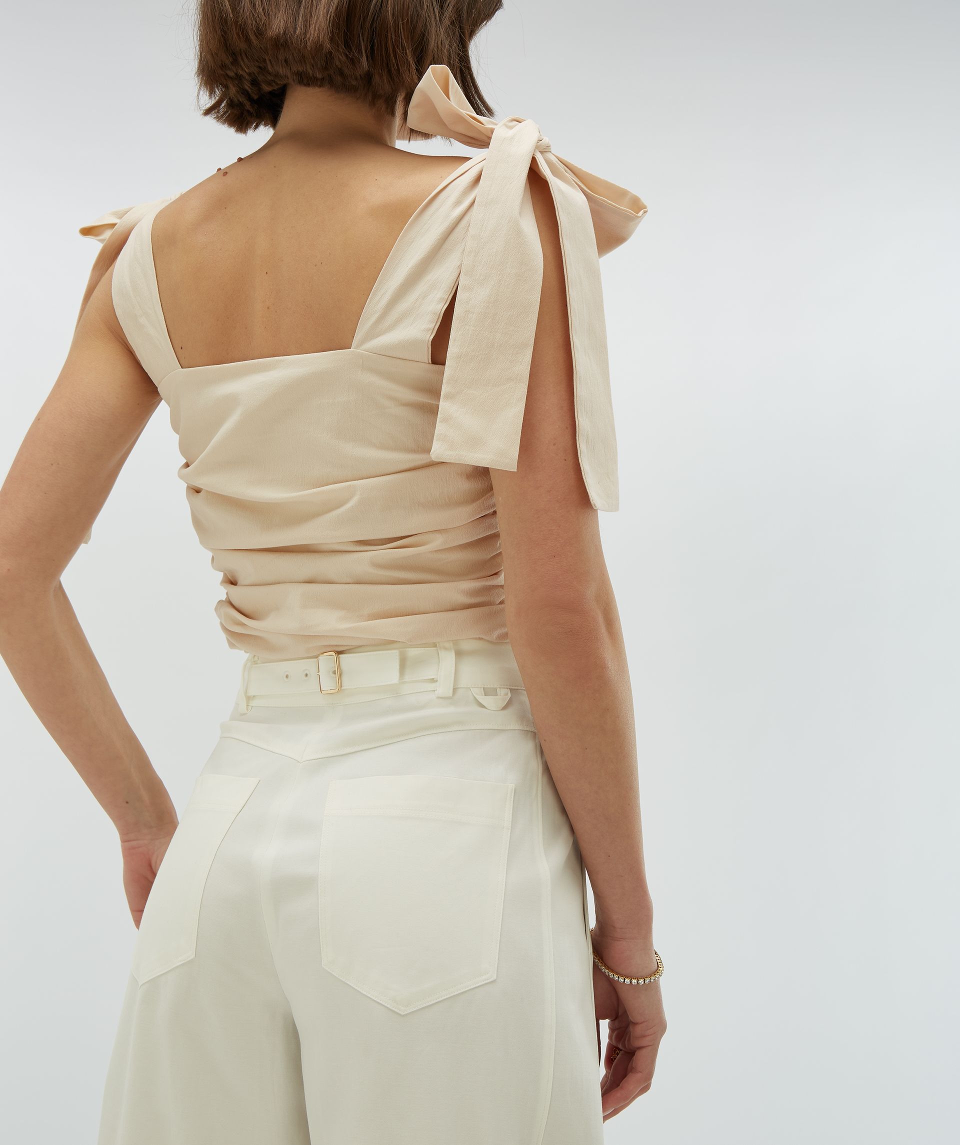 OLIVIA high waist wide leg trousers