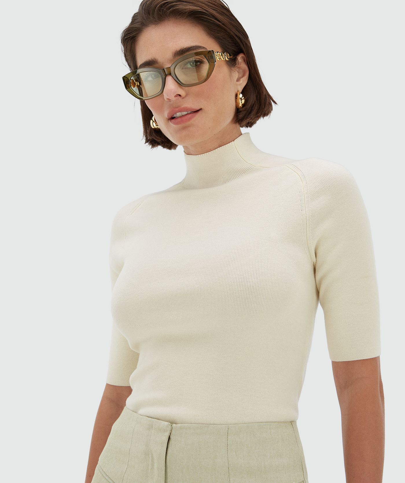OLLIE slim fit top