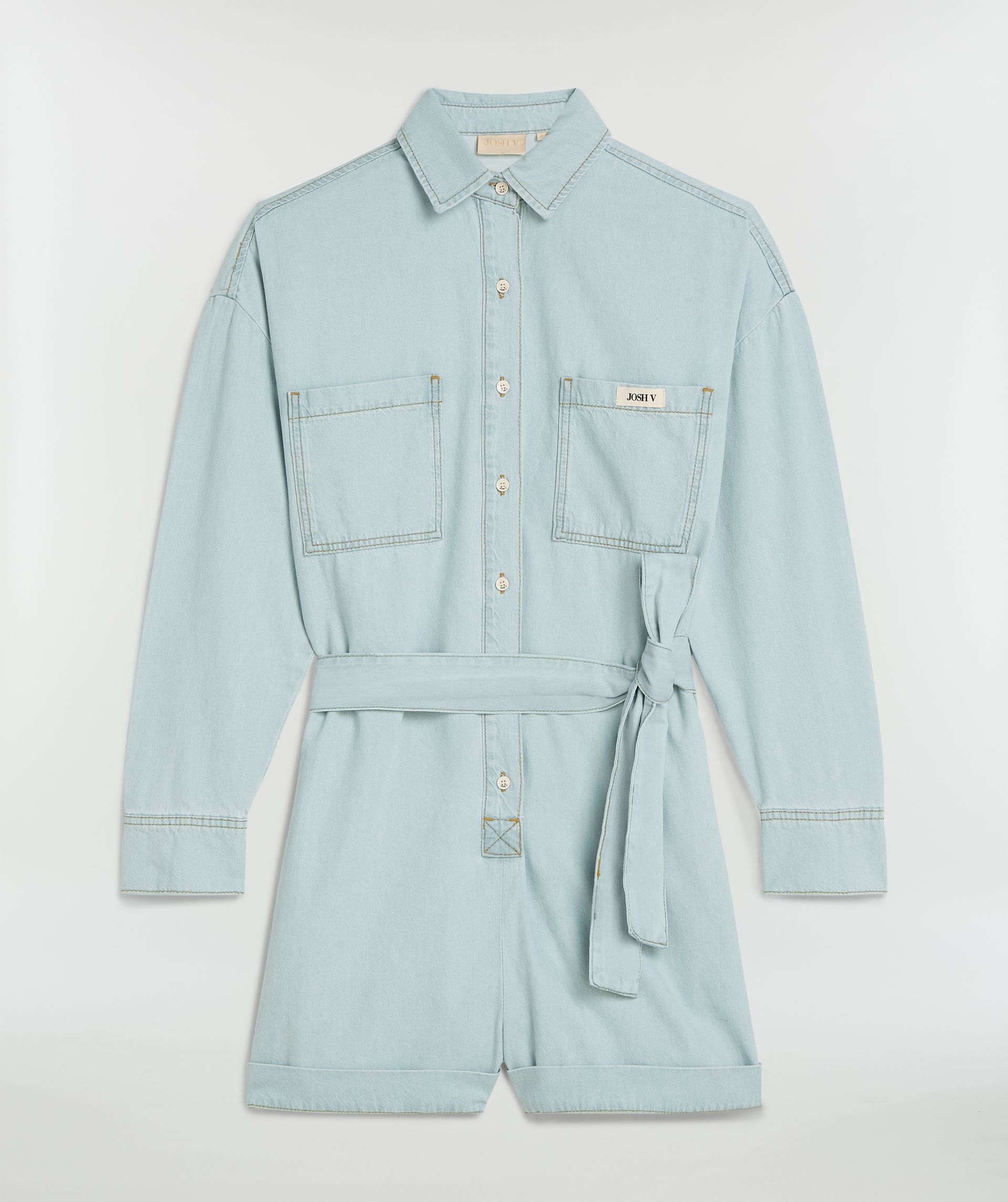 PIEN oversized playsuit in denim look - Josh V